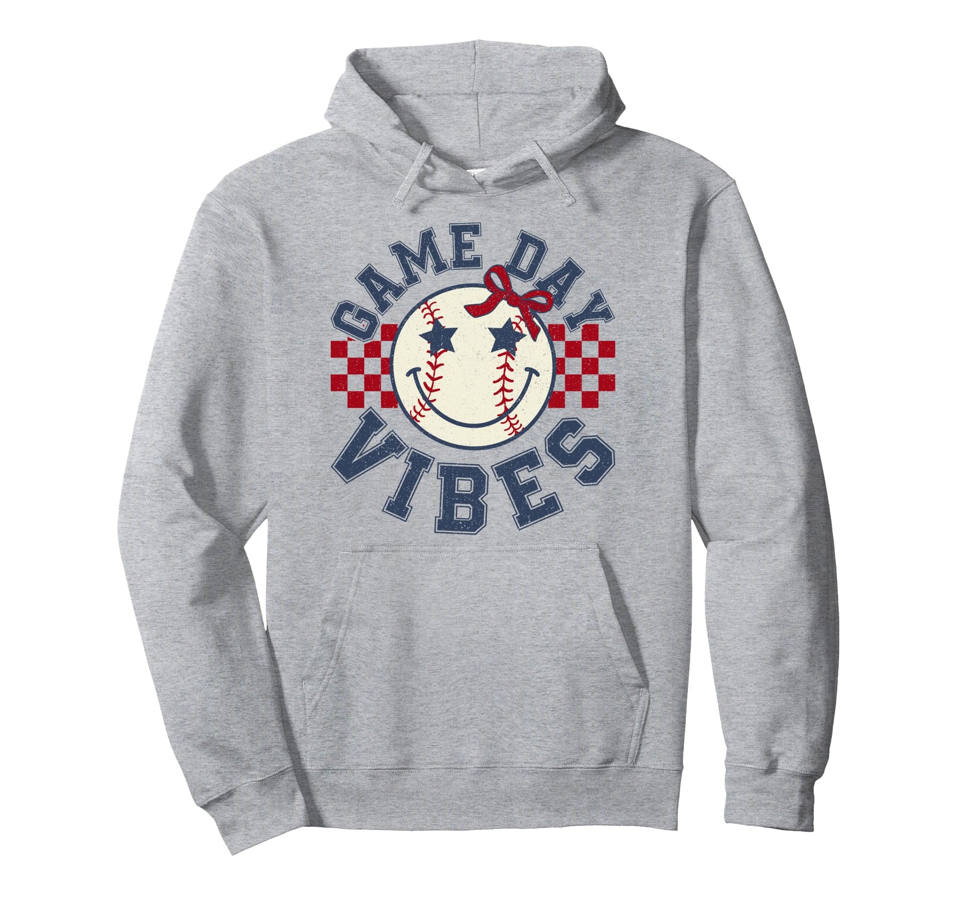 Game Day Vibes Baseball Coquette Hoodie - Casual Everyday Wear Men Women - T-Shirt, Sweatshirt, Hoodie