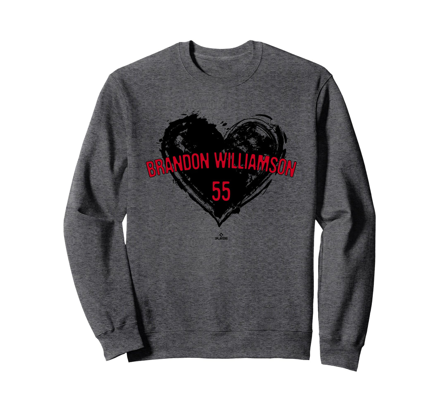 Distressed Heart Brandon Williamson Sweatshirt - Unique Graphic Men Women - T-Shirt, Sweatshirt, Hoodie