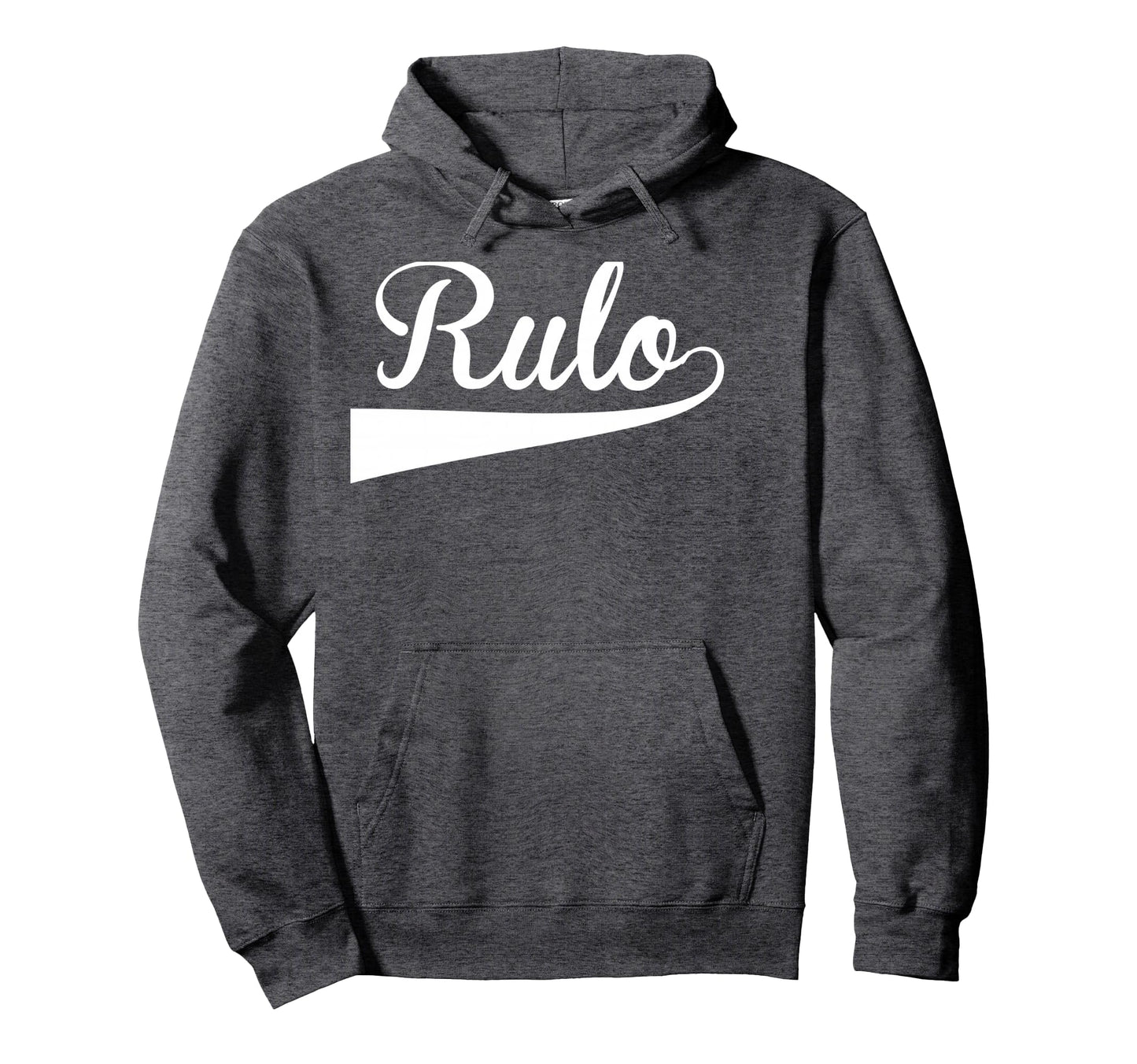 Rulo Baseball Font Hoodie - Casual Everyday Wear Unisex - T-Shirt, Sweatshirt, Hoodie