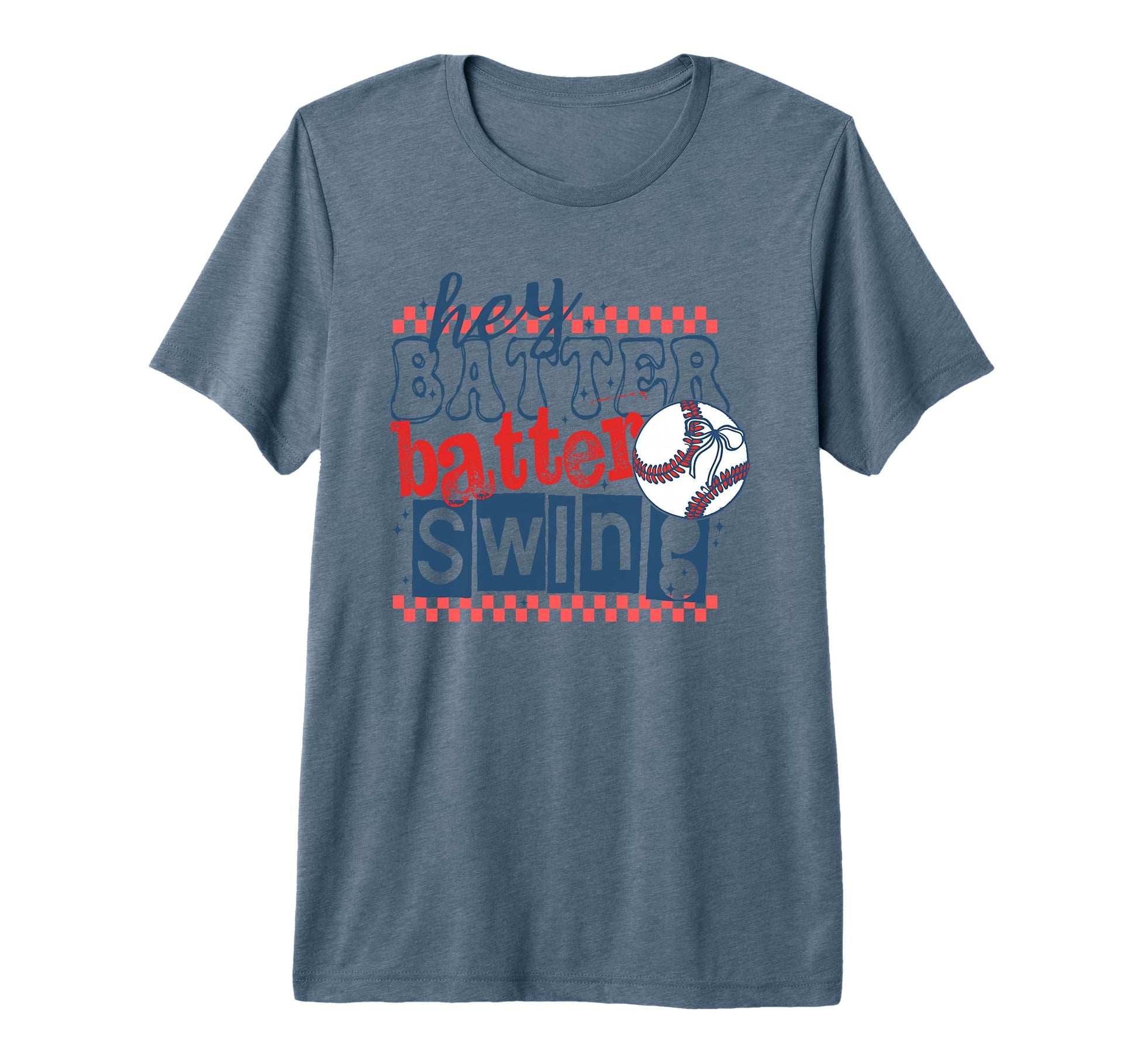 Hey Baseball Batter Batter Swing Funny T-Shirt - Graphic Print for Adults - T-Shirt, Sweatshirt, Hoodie