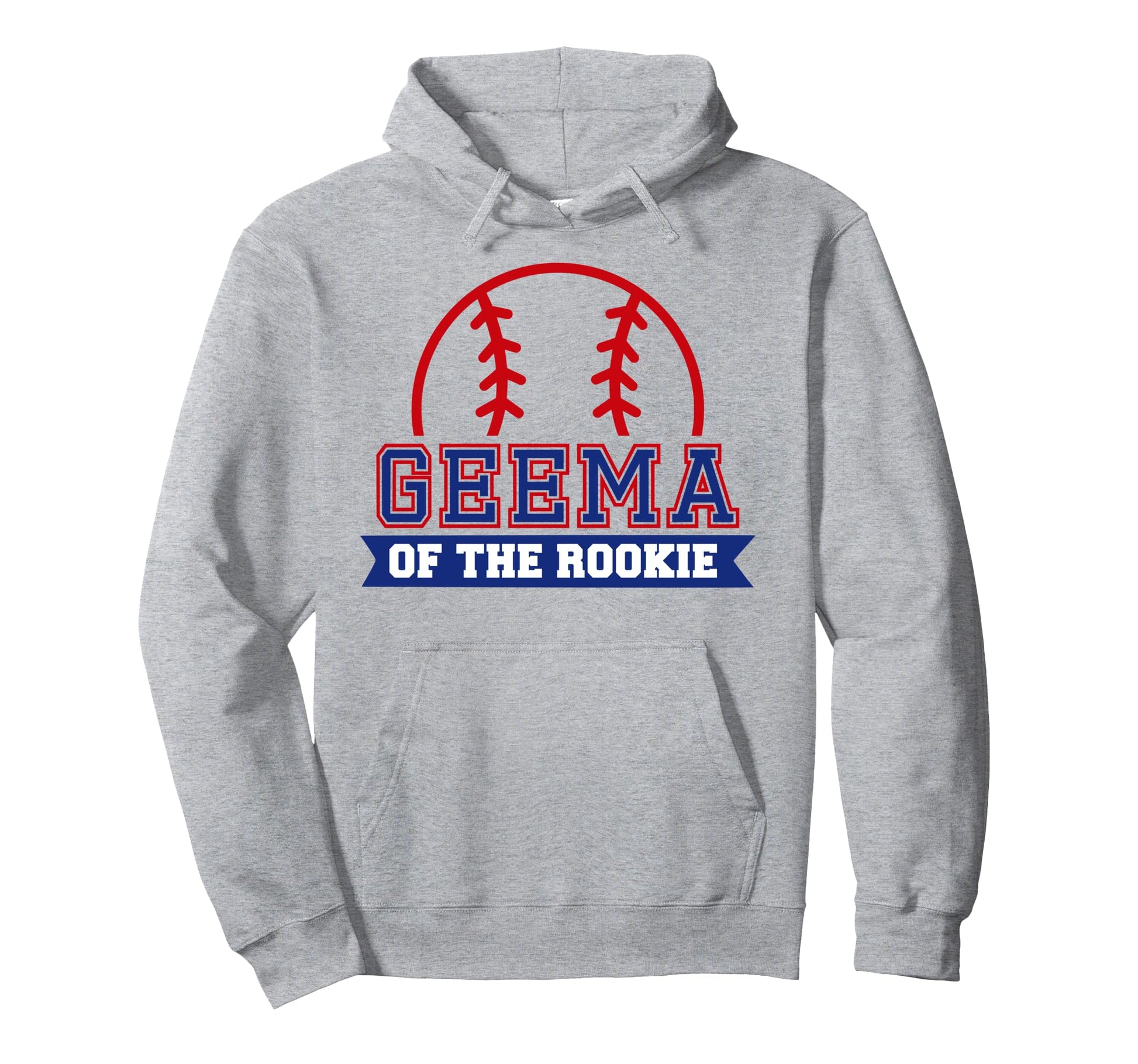 Geema Rookie 1St Birthday Baseball Theme Hoodie - Minimalist Print Unisex - T-Shirt, Sweatshirt, Hoodie
