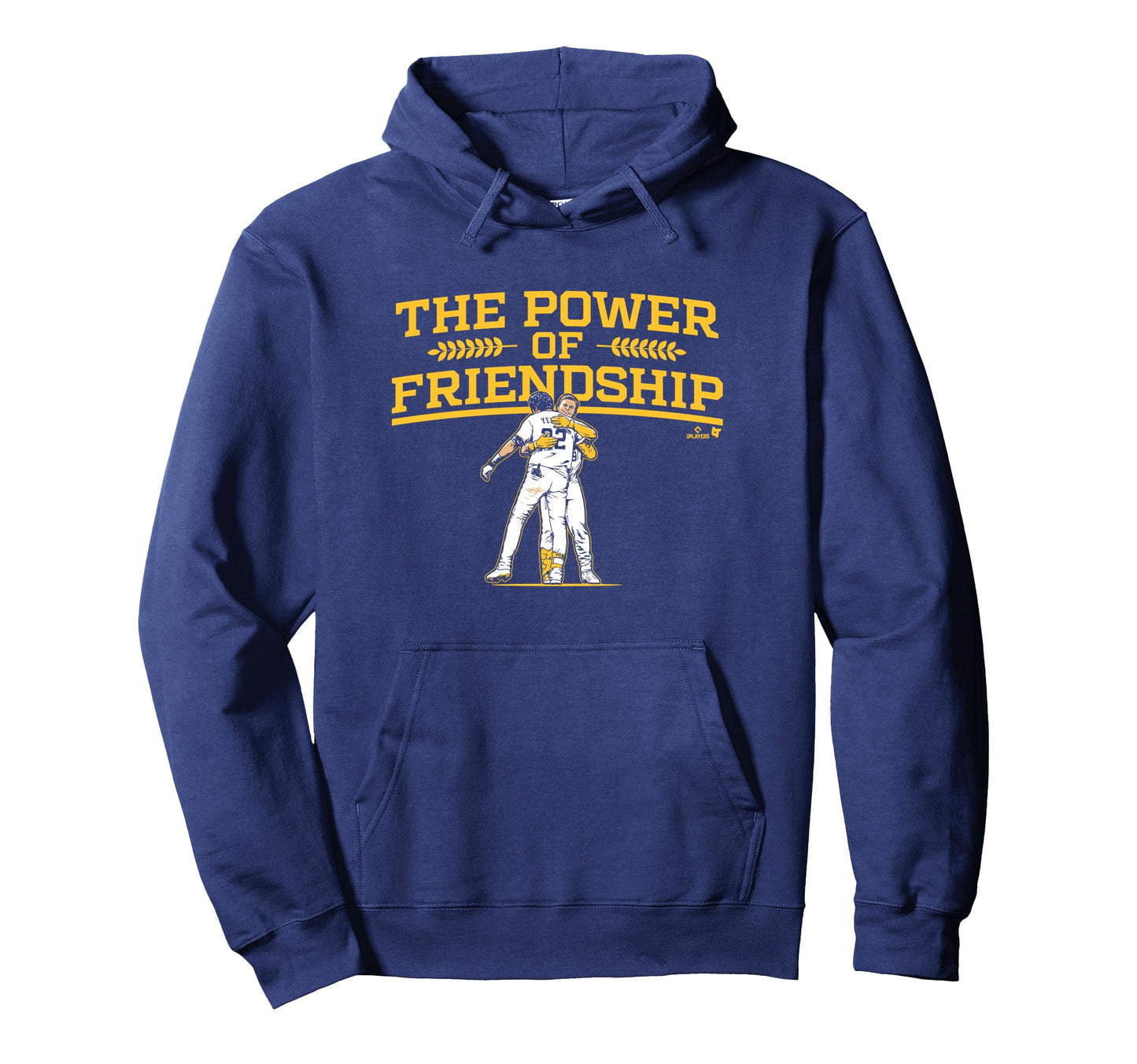 Power Friendship Milwaukee Baseball Hoodie - Unique Graphic for Adults - T-Shirt, Sweatshirt, Hoodie