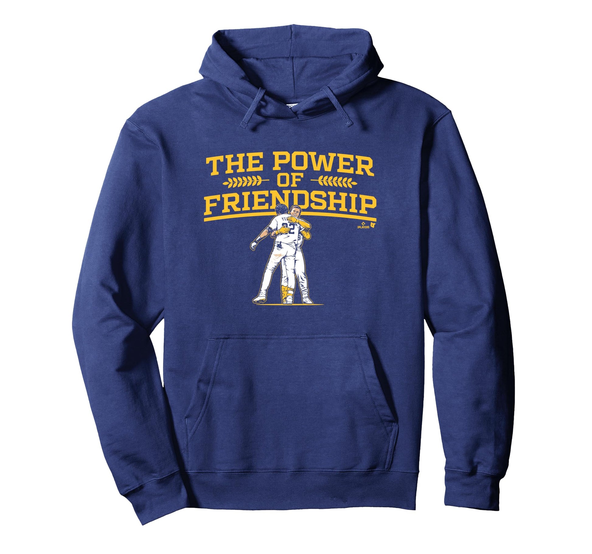 Power Friendship Milwaukee Baseball Hoodie - Unique Graphic for Adults - T-Shirt, Sweatshirt, Hoodie