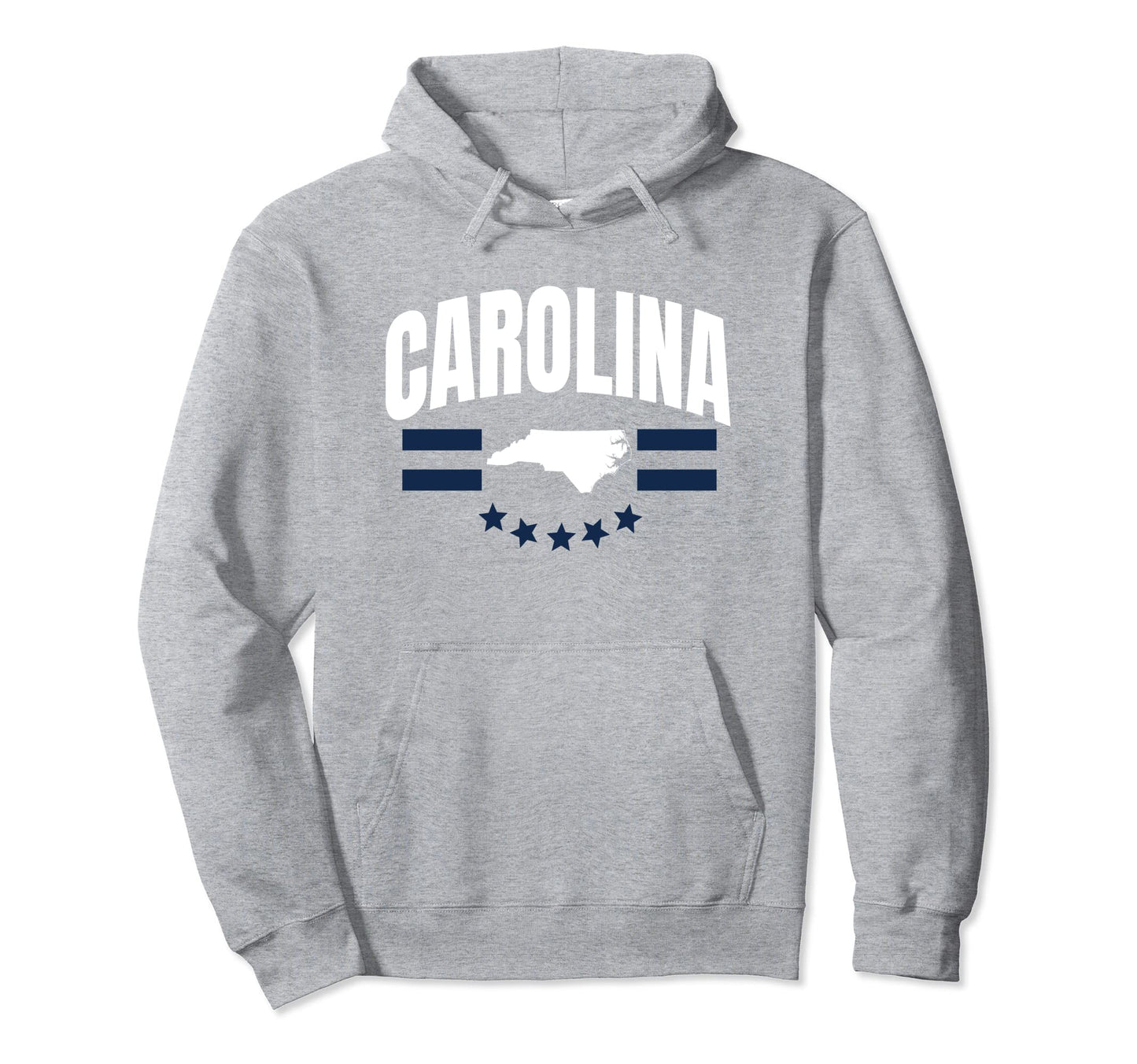 Carolina Blue Light Blue Stripe Hoodie - Minimalist Print Men Women - T-Shirt, Sweatshirt, Hoodie