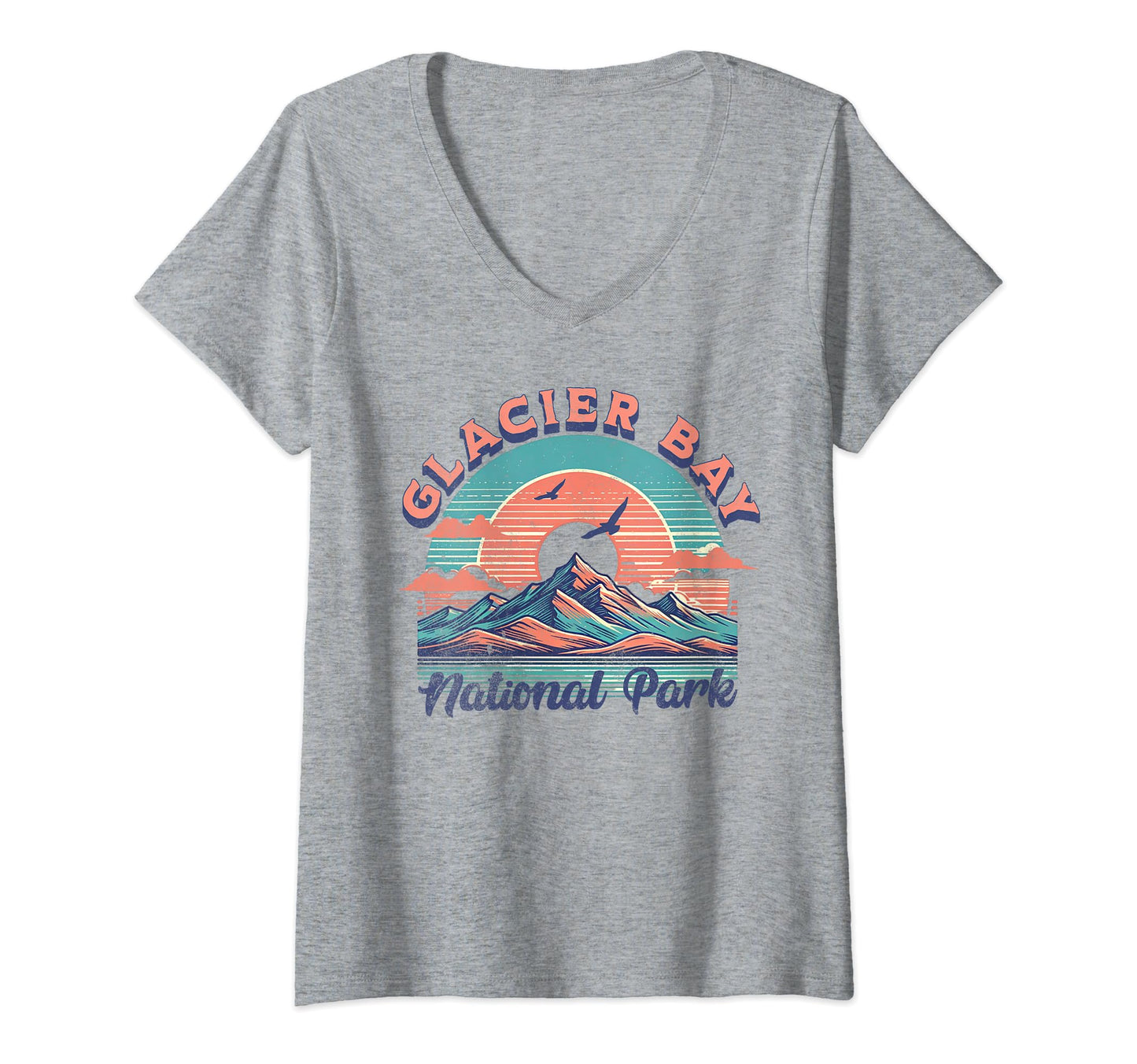 Glacier Bay National Park Alaska Usa T-Shirt - Trendy Graphic for Adults - T-Shirt, Sweatshirt, Hoodie