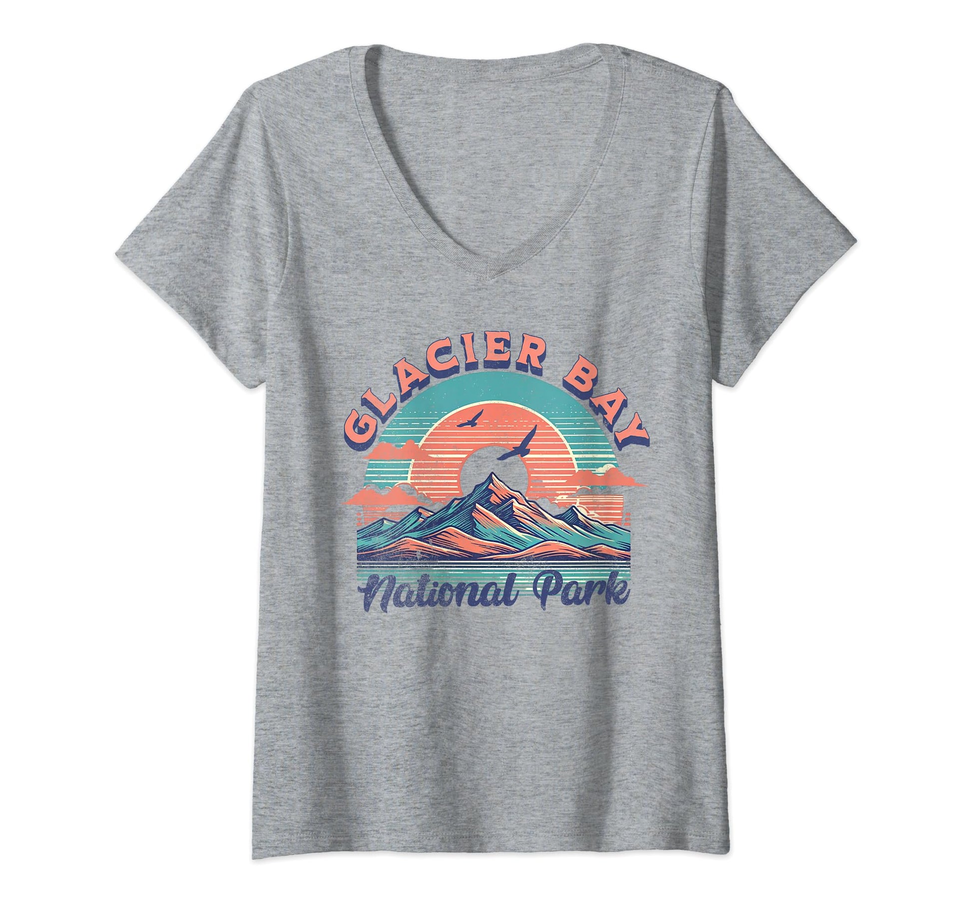 Glacier Bay National Park Alaska Usa T-Shirt - Trendy Graphic for Adults - T-Shirt, Sweatshirt, Hoodie