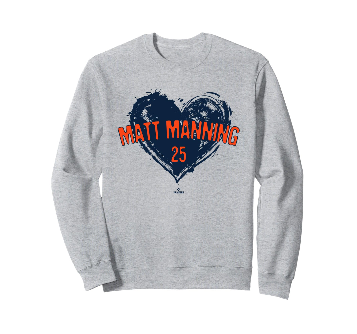 Distressed Heart Matt Manning Sweatshirt - Unique Graphic Men Women - T-Shirt, Sweatshirt, Hoodie