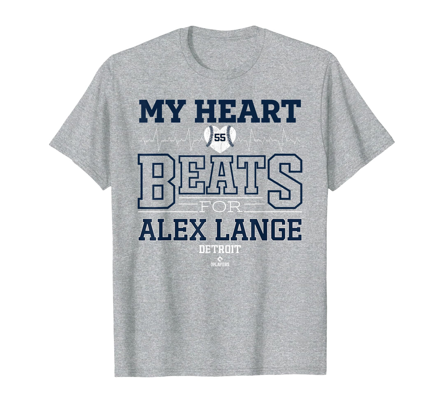 My Heart Beats Alex Lange Detroit T-Shirt - Streetwear Style for Adults - T-Shirt, Sweatshirt, Hoodie