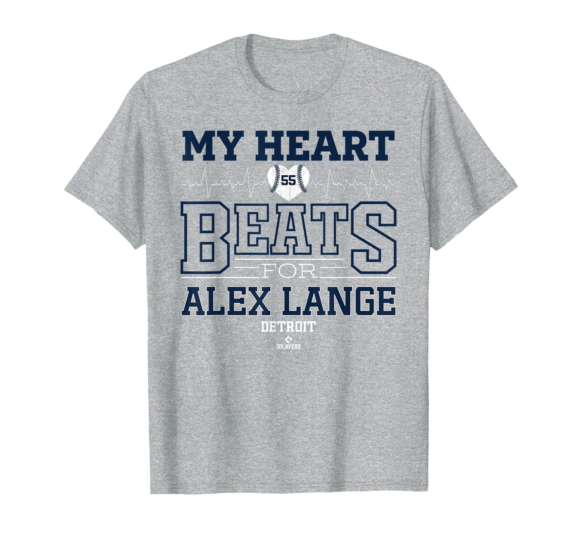 My Heart Beats Alex Lange Detroit T-Shirt - Streetwear Style for Adults - T-Shirt, Sweatshirt, Hoodie