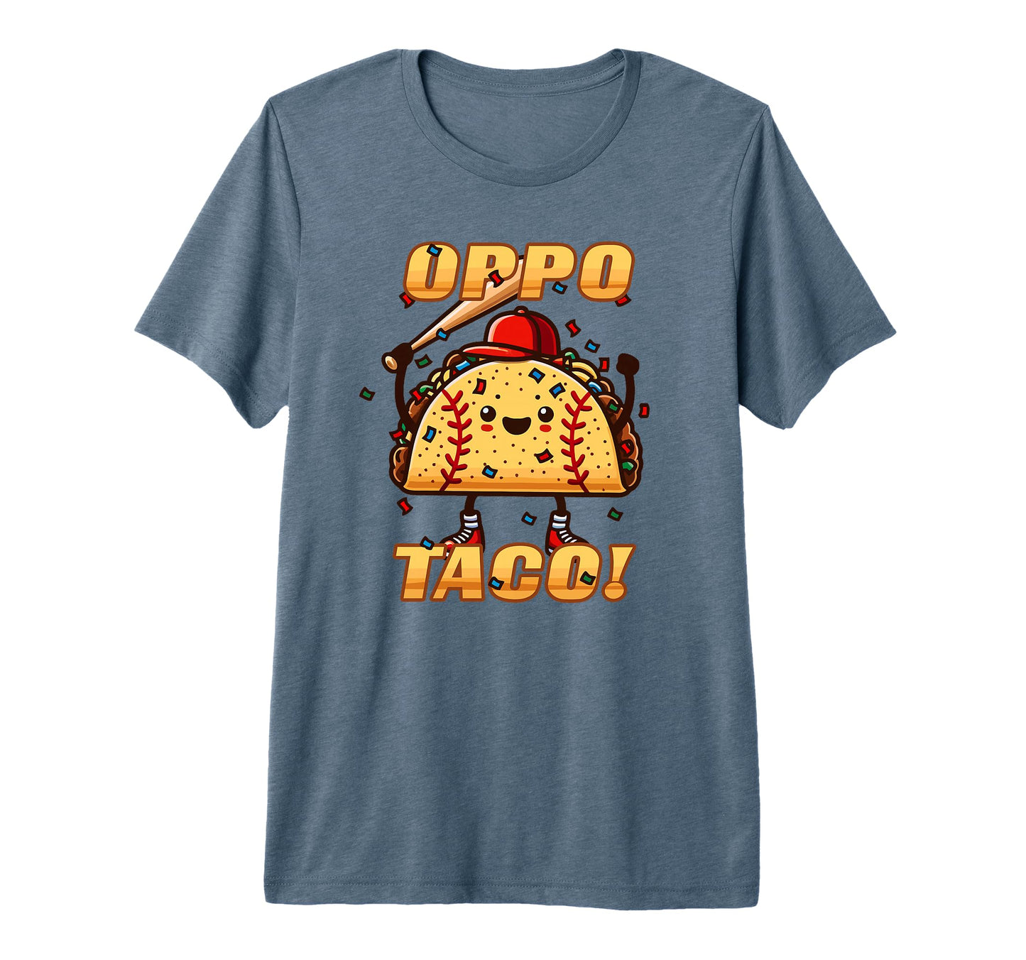 Oppo Taco Mexican Baseball Softball T-Shirt - Trendy Graphic Men Women - T-Shirt, Sweatshirt, Hoodie