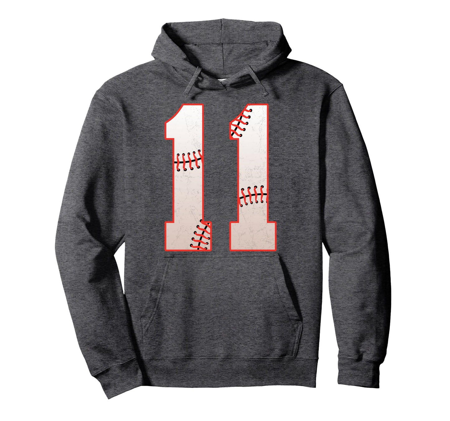 Baseball Player 11Th Birthday Party 11 Hoodie - Unique Graphic Unisex - T-Shirt, Sweatshirt, Hoodie