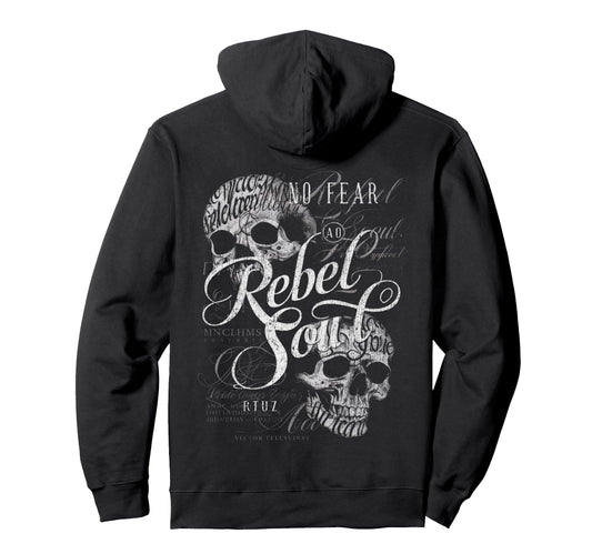 Back Y2K Streetwear Skull Hoodie - Graphic Print Men Women - T-Shirt, Sweatshirt, Hoodie