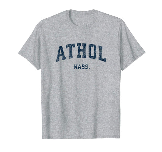 Athol Massachusetts Ma Varsity T-Shirt - Casual Everyday Wear for Adults - T-Shirt, Sweatshirt, Hoodie