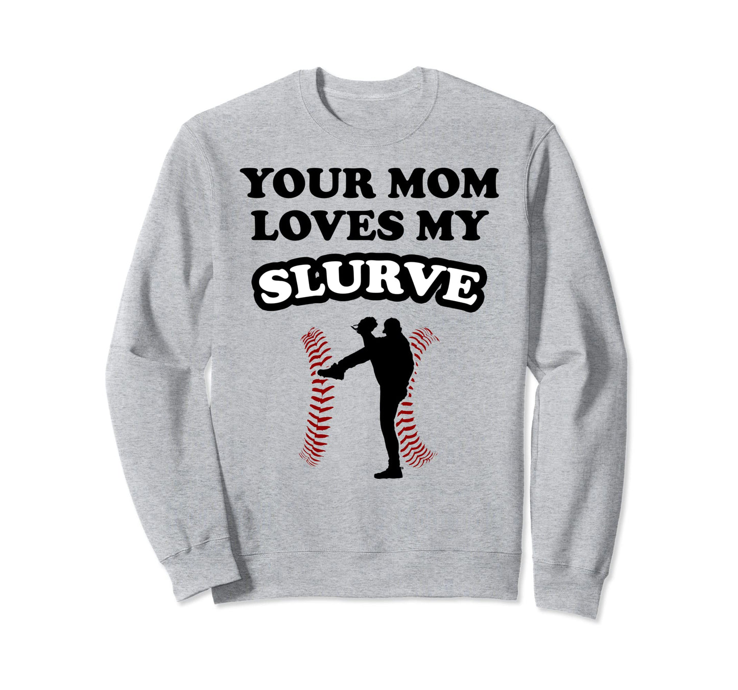 Baseball Player College High Sweatshirt - Aesthetic Graphic for Adults - T-Shirt, Sweatshirt, Hoodie