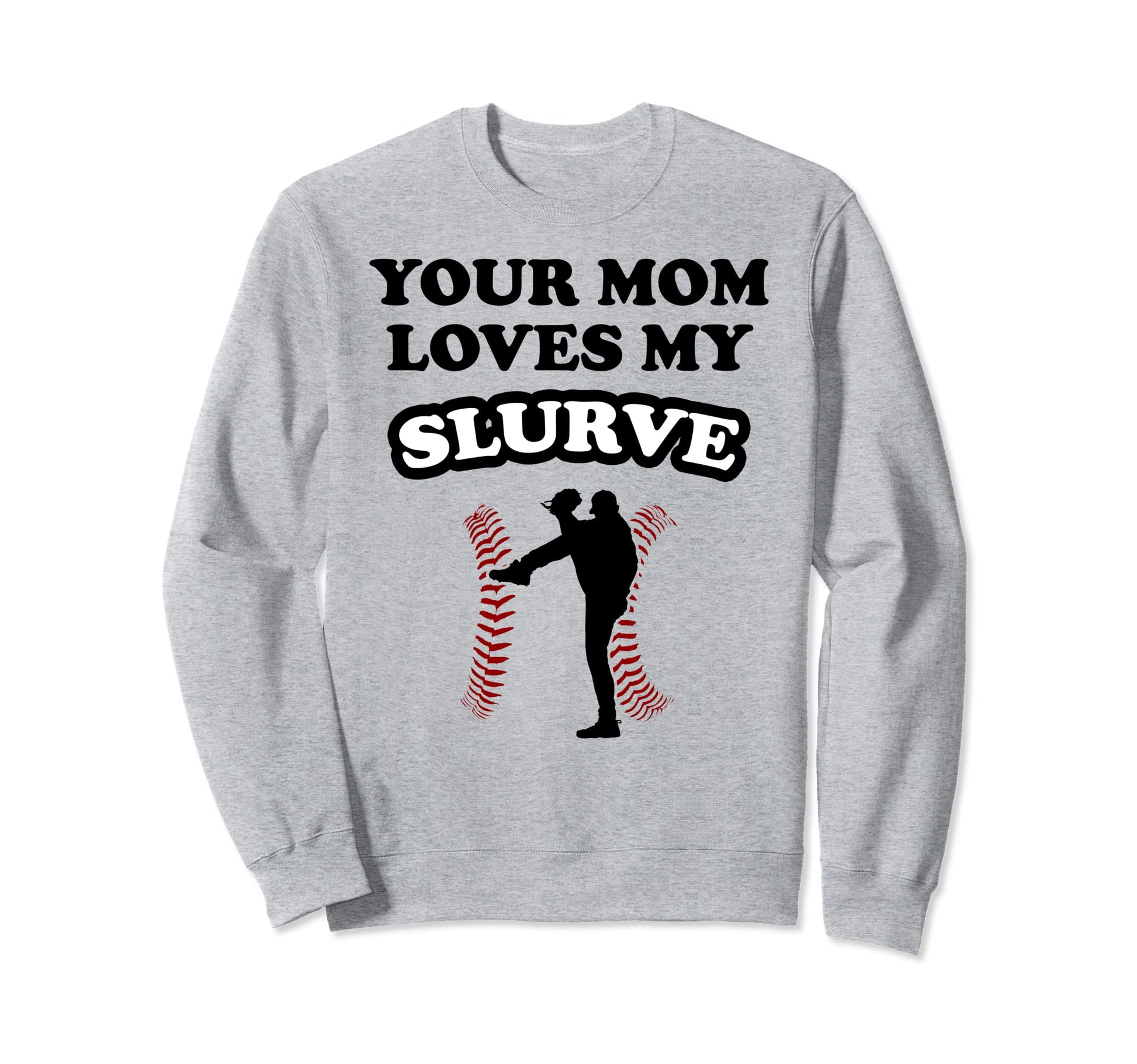 Baseball Player College High Sweatshirt - Aesthetic Graphic for Adults - T-Shirt, Sweatshirt, Hoodie