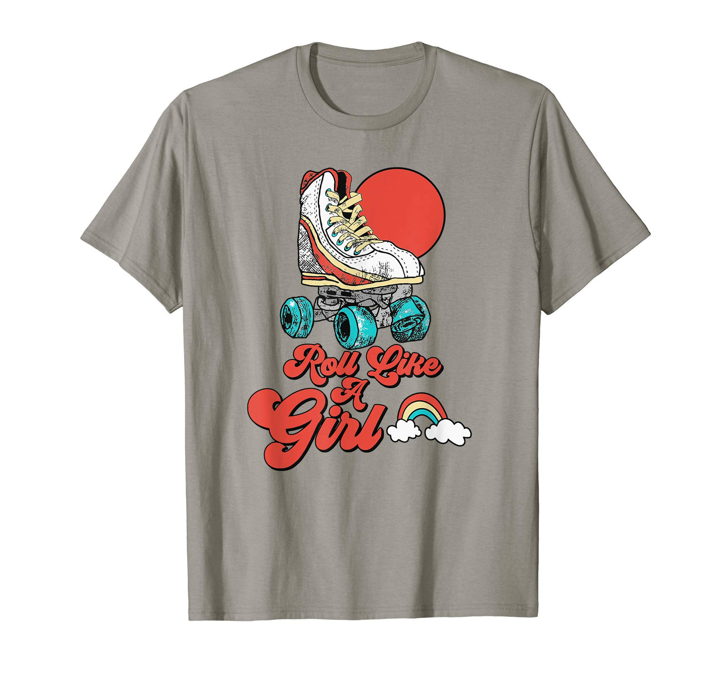 Roll Like Minimalist Roller Skate T-Shirt - Streetwear Style Unisex - T-Shirt, Sweatshirt, Hoodie