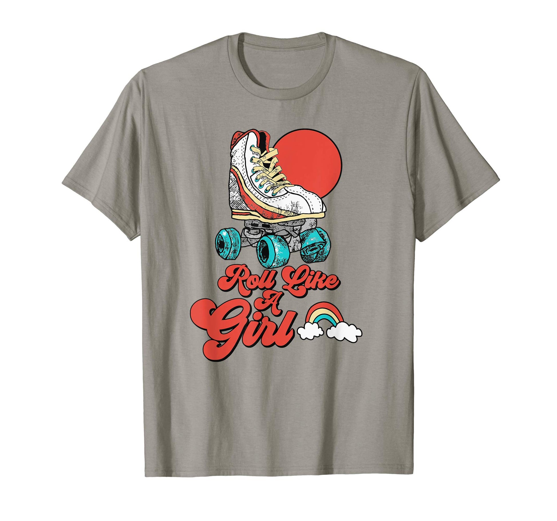 Roll Like Minimalist Roller Skate T-Shirt - Streetwear Style Unisex - T-Shirt, Sweatshirt, Hoodie