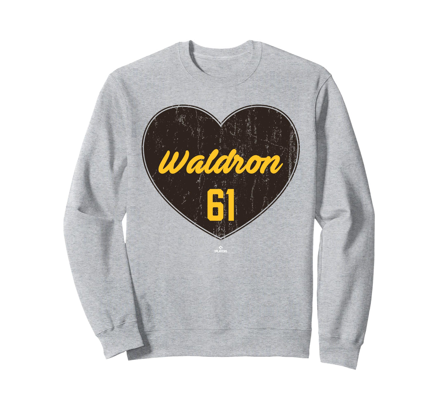 Distressed Heart Matt Waldron San Sweatshirt - Casual Everyday Wear Unisex - T-Shirt, Sweatshirt, Hoodie