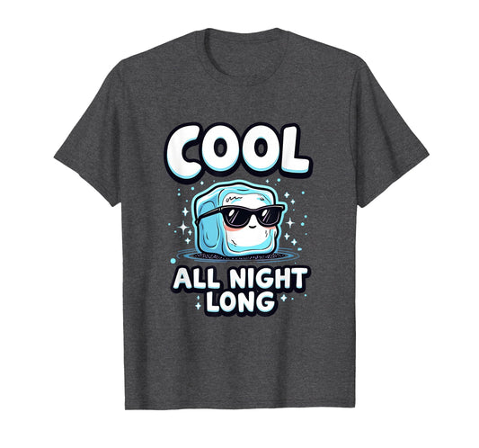 All Night Long Typography T-Shirt - Fun Novelty Design Men Women - T-Shirt, Sweatshirt, Hoodie