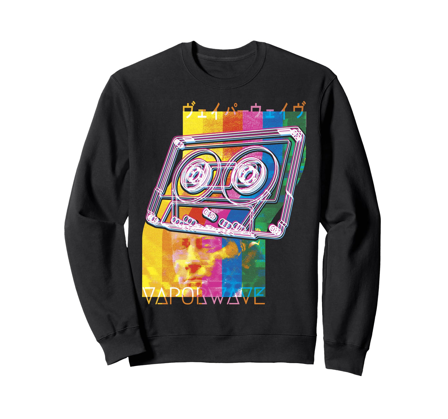 Cassette Tape 80S 90S Lofi Synthwave Sweatshirt - Graphic Print Men Women - T-Shirt, Sweatshirt, Hoodie