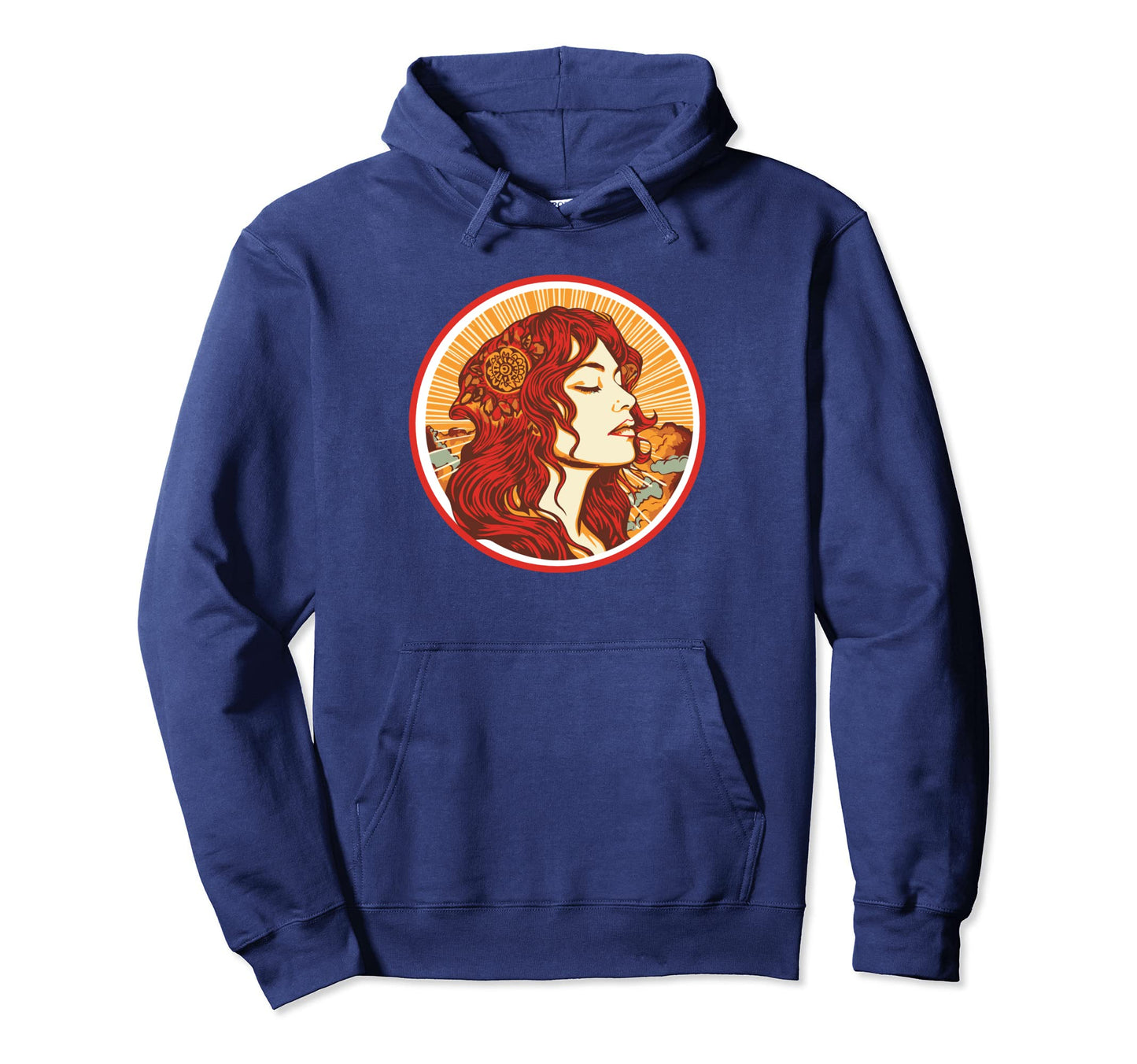 Groovy Mountain Mama Hippie 60S Hoodie - Unique Graphic for Adults - T-Shirt, Sweatshirt, Hoodie