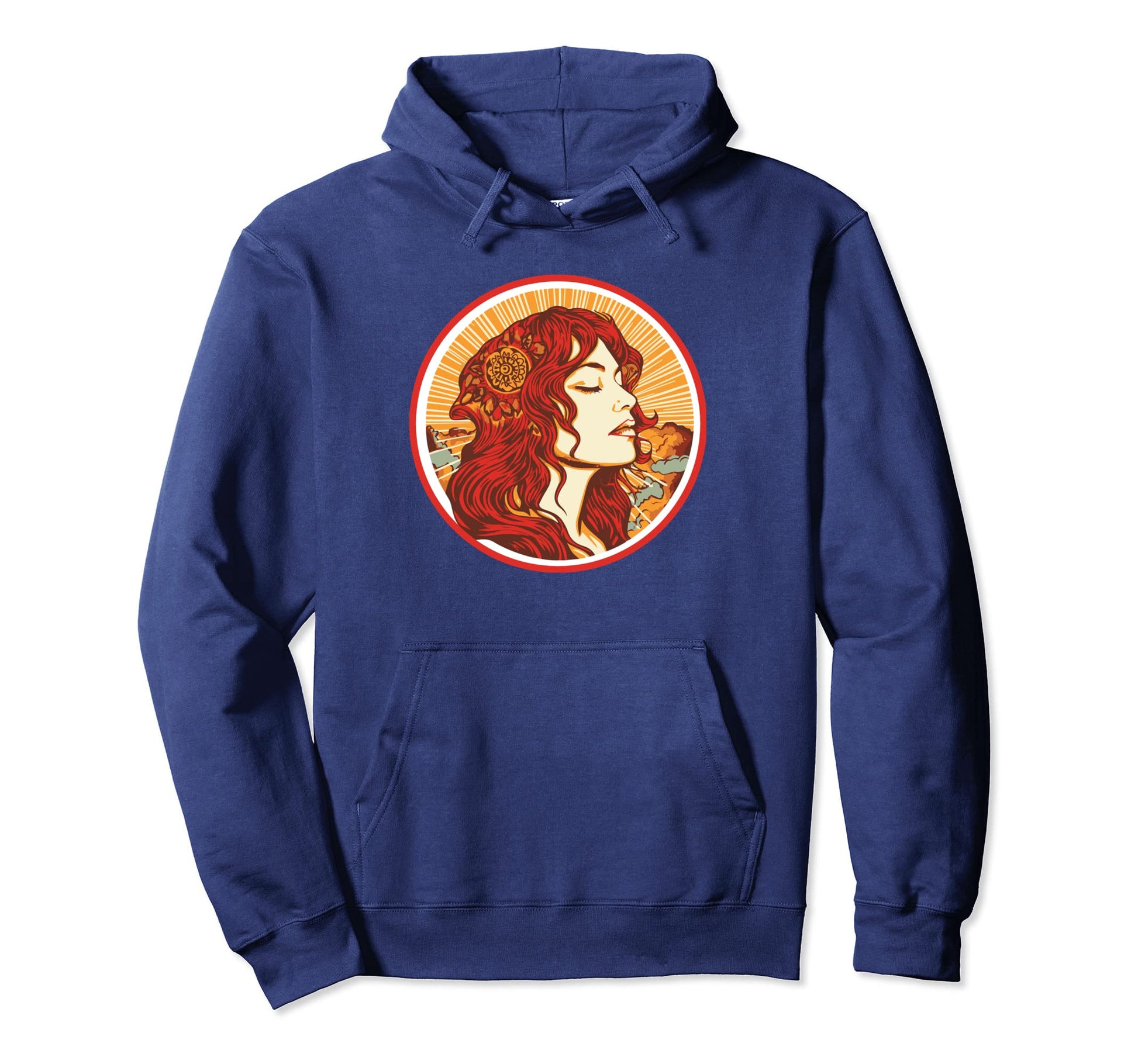 Groovy Mountain Mama Hippie 60S Hoodie - Unique Graphic for Adults - T-Shirt, Sweatshirt, Hoodie