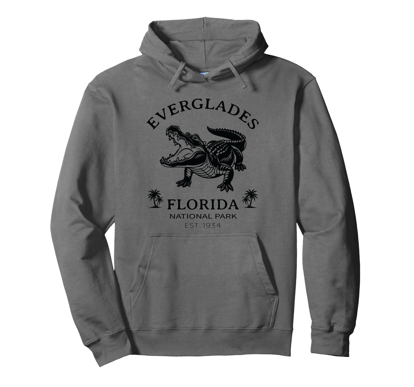 Everglades National Park Alligators Hoodie - Fun Novelty Design for Adults - T-Shirt, Sweatshirt, Hoodie