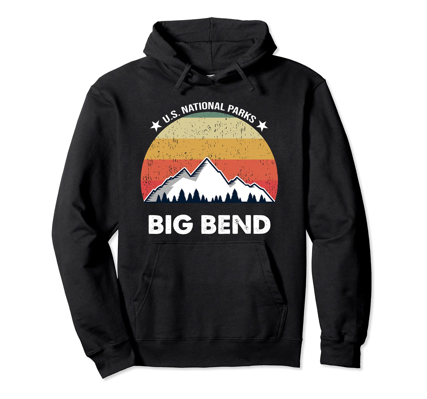 Big Bend National Park Hoodie - Casual Everyday Wear Men Women - T-Shirt, Sweatshirt, Hoodie