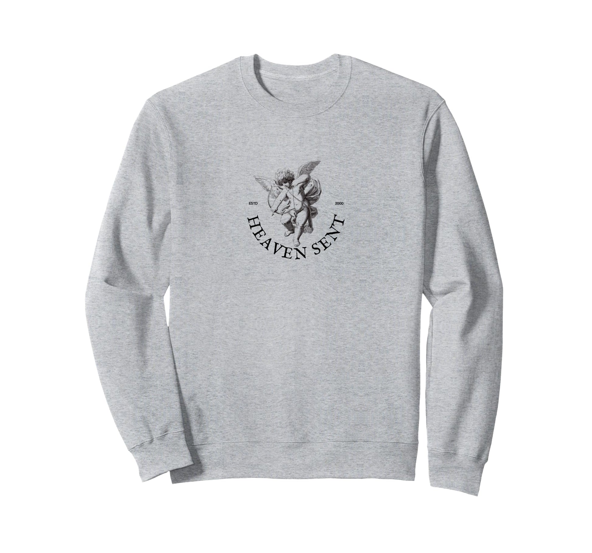 Angel Y2K Aesthetic Cherub Trendy 2000S Sweatshirt - Unique Graphic Unisex - T-Shirt, Sweatshirt, Hoodie