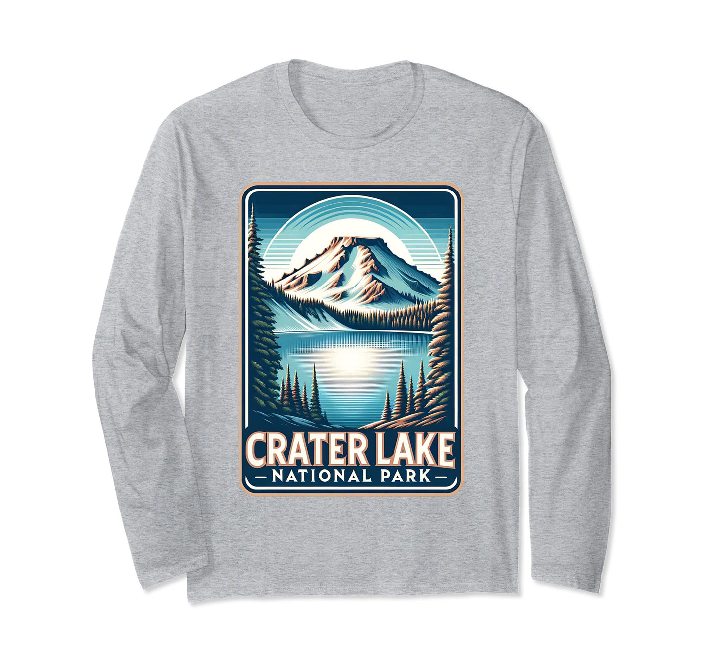 Crater Lake National Park Oregon Usa T-Shirt - Trendy Graphic for Adults - T-Shirt, Sweatshirt, Hoodie