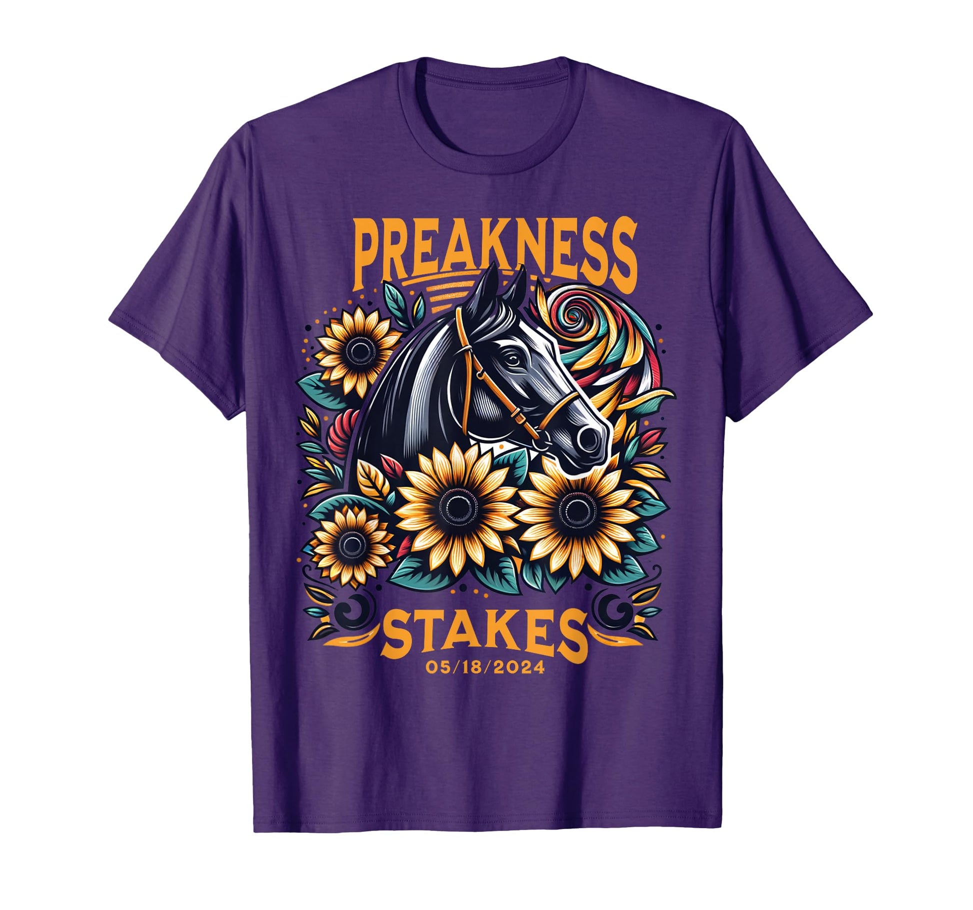 Preakness Stakes Horse Racing Outfit T-Shirt - Aesthetic Graphic Unisex - T-Shirt, Sweatshirt, Hoodie