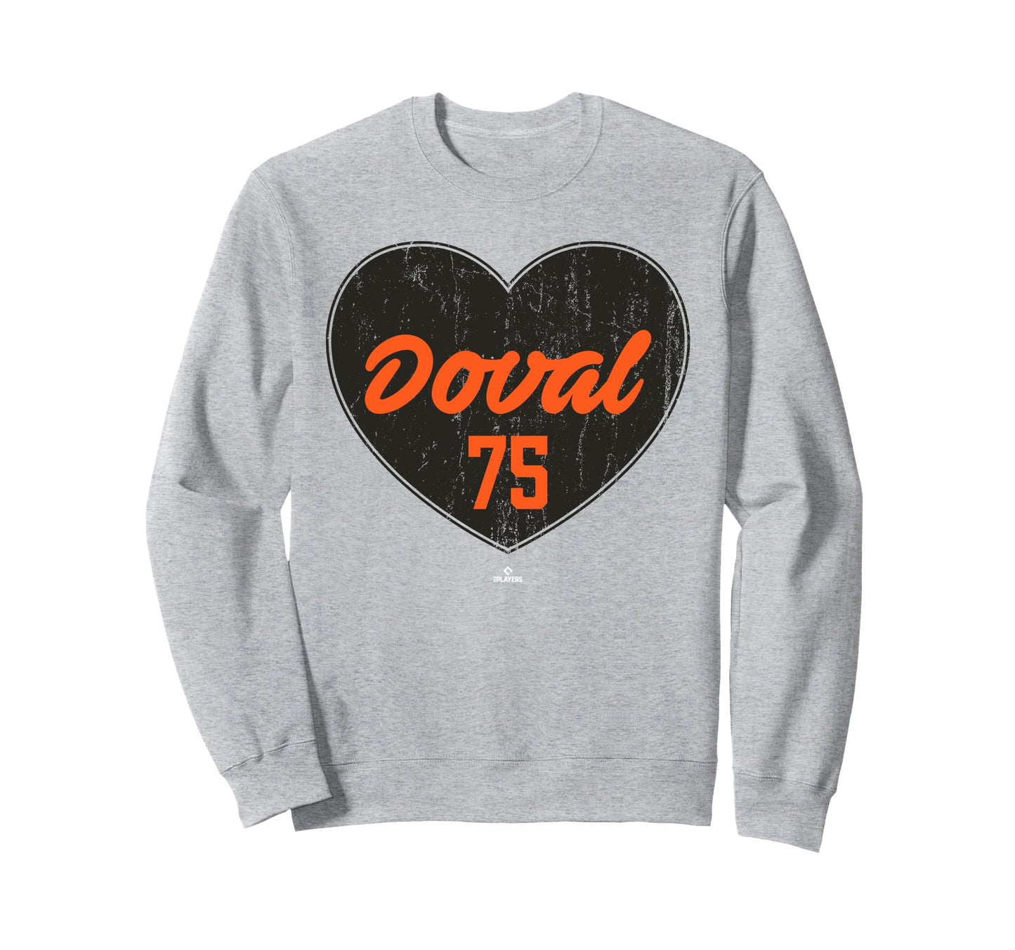 Distressed Heart Camilo Doval San Sweatshirt - Minimalist Print Men Women - T-Shirt, Sweatshirt, Hoodie