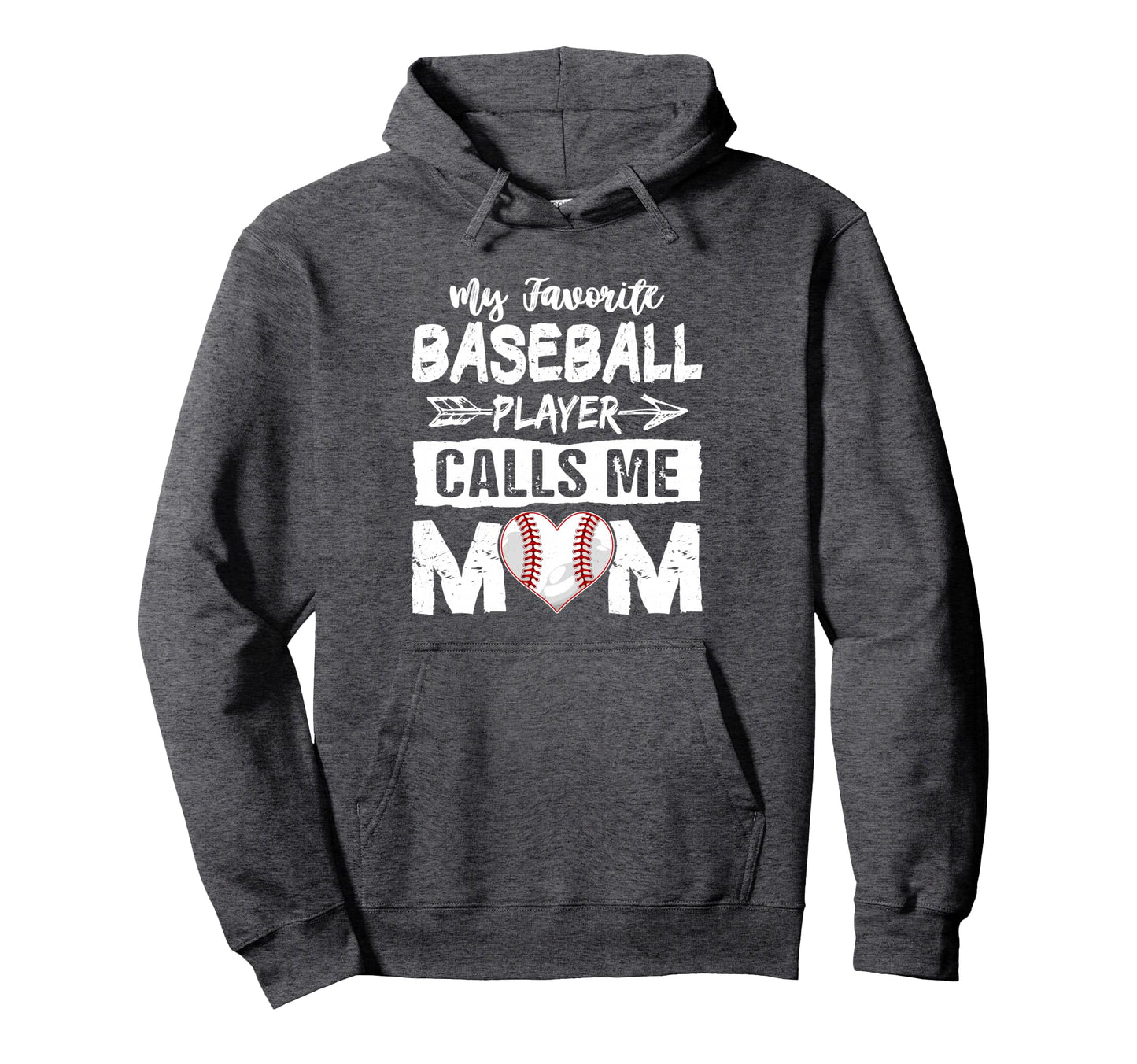 My Favorite Baseball Player Calls Me Hoodie - Fun Novelty Design Men Women - T-Shirt, Sweatshirt, Hoodie