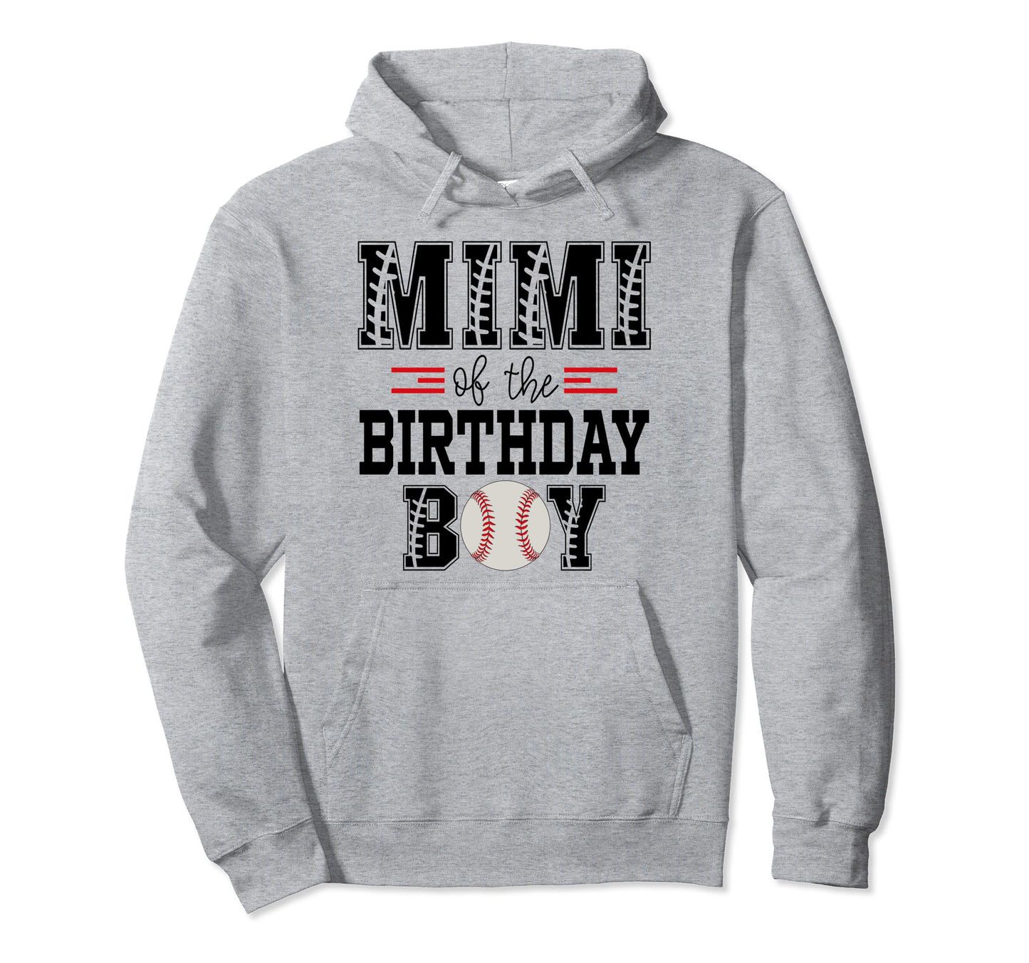 Mimi Birthday Baseball Lover First Hoodie - Unique Graphic for Adults - T-Shirt, Sweatshirt, Hoodie
