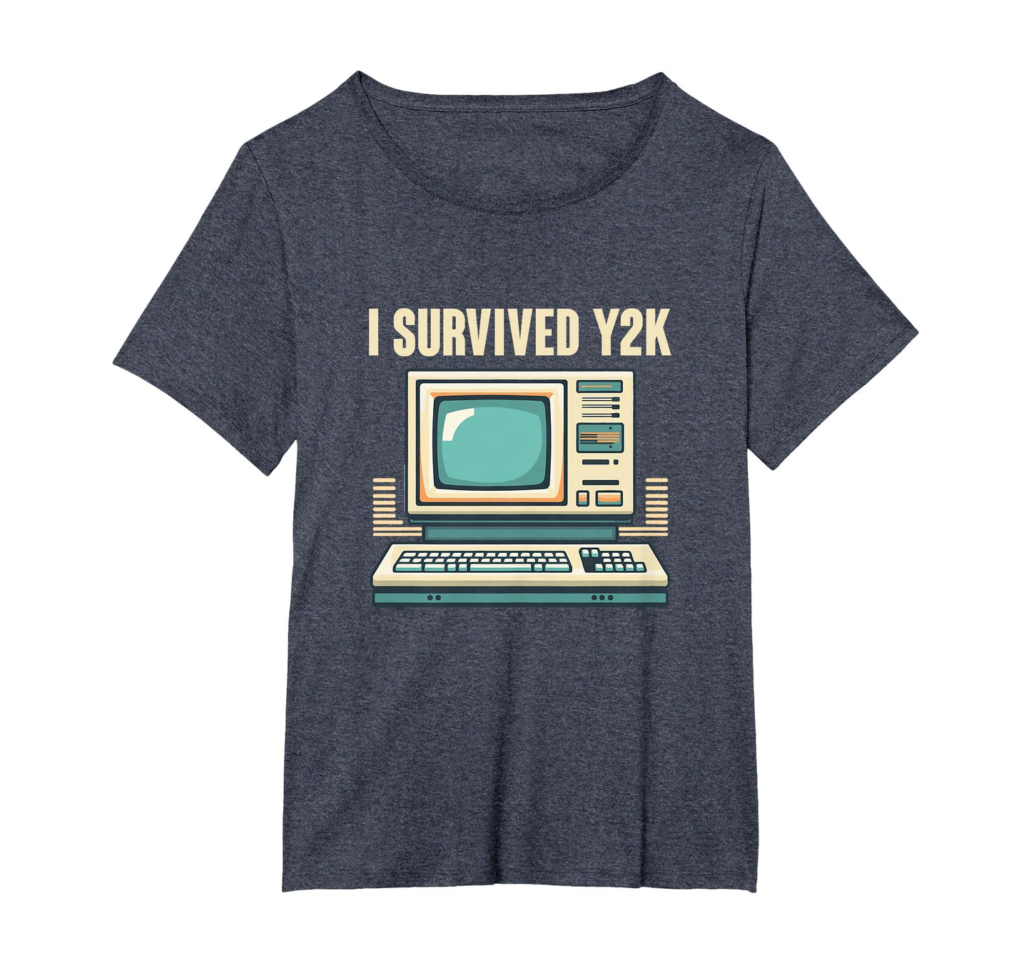 I Survived Y2K Computer Funny Year T-Shirt - Custom Art Print Men Women - T-Shirt, Sweatshirt, Hoodie