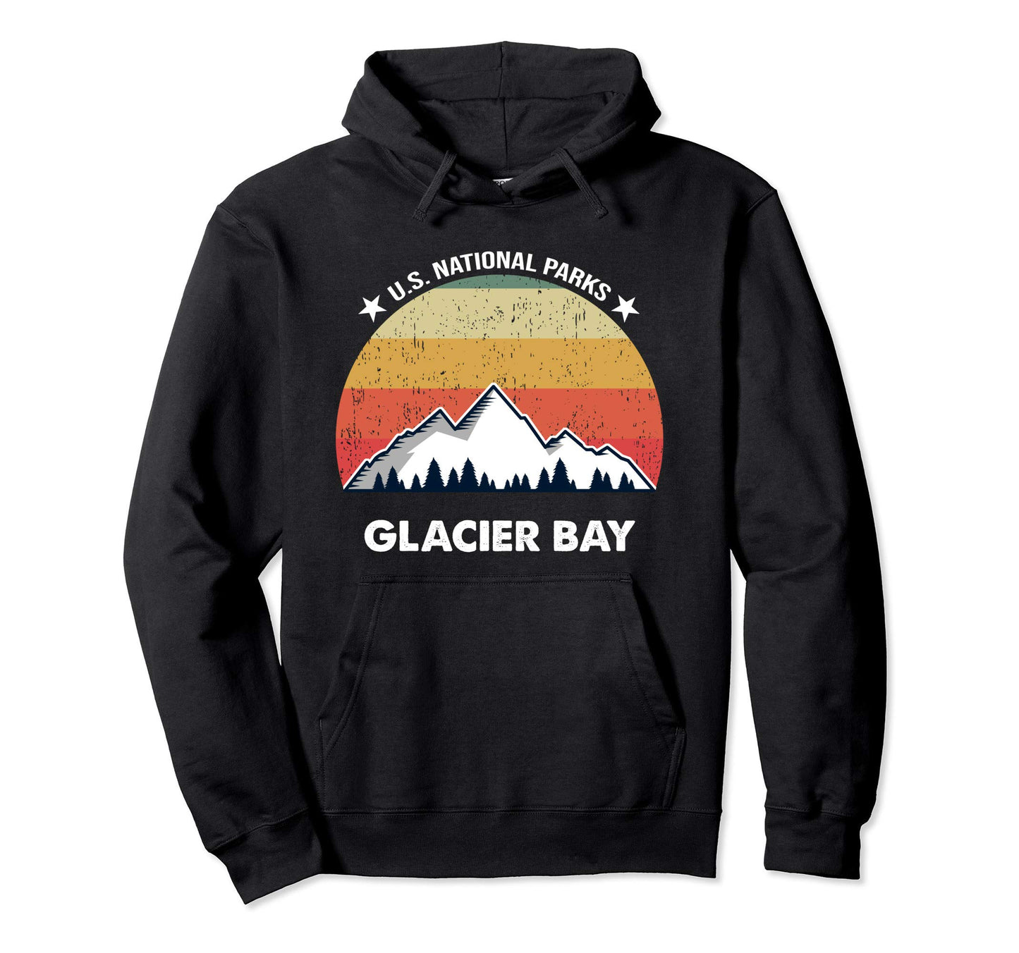 Glacier Bay National Park Hoodie - Novelty Apparel for Adults - T-Shirt, Sweatshirt, Hoodie