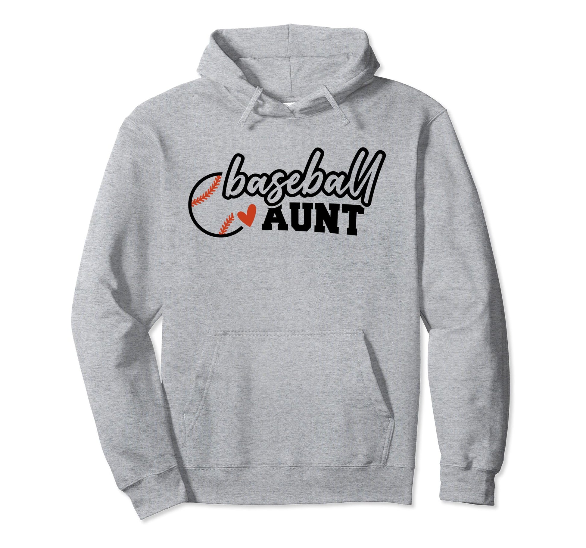Baseball Aunt Funny Leopard Baseball Auntie Hoodie - Unique Graphic Unisex - T-Shirt, Sweatshirt, Hoodie