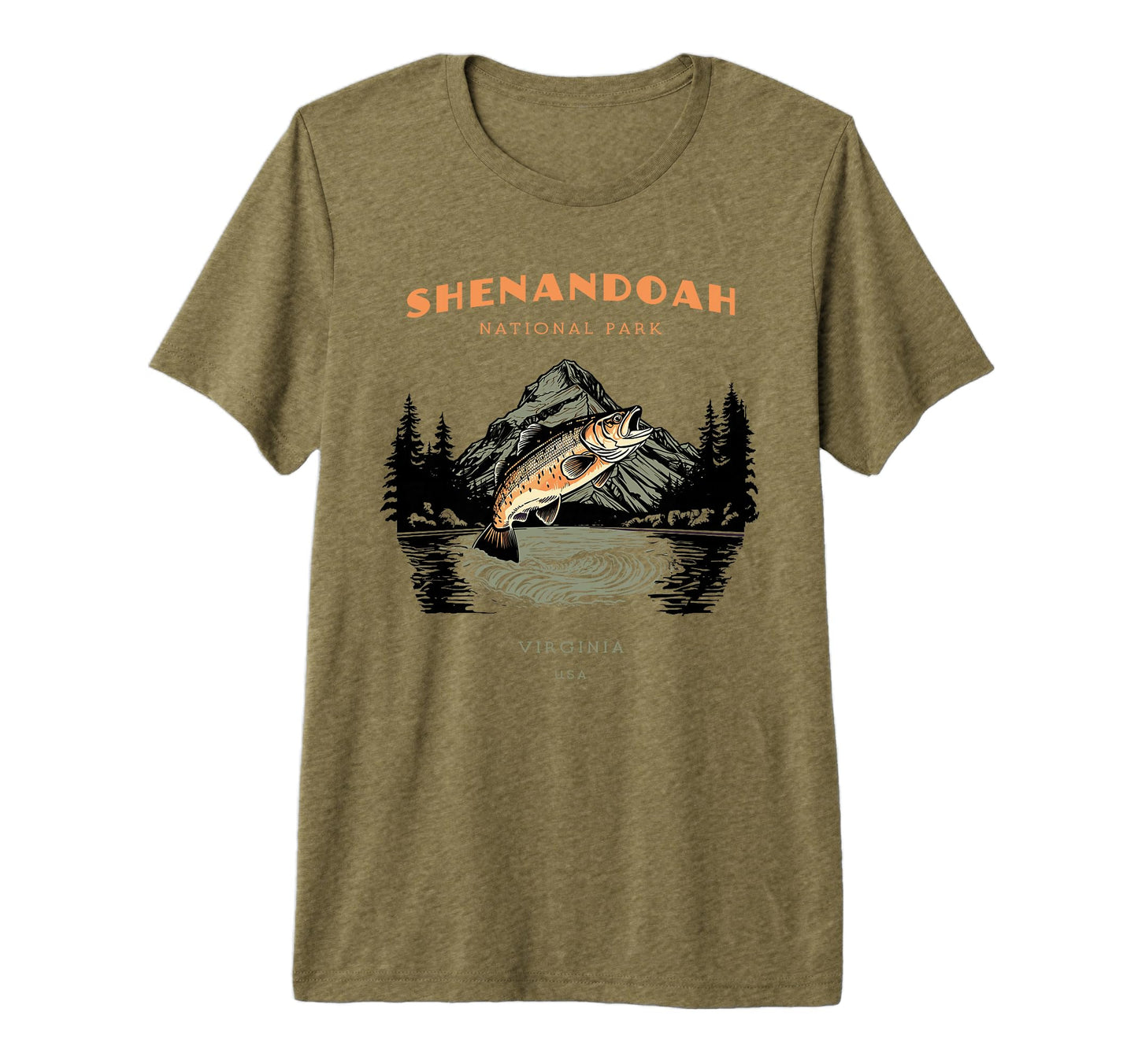 Shenandoah National Park Virginia T-Shirt - Streetwear Style for Adults - T-Shirt, Sweatshirt, Hoodie