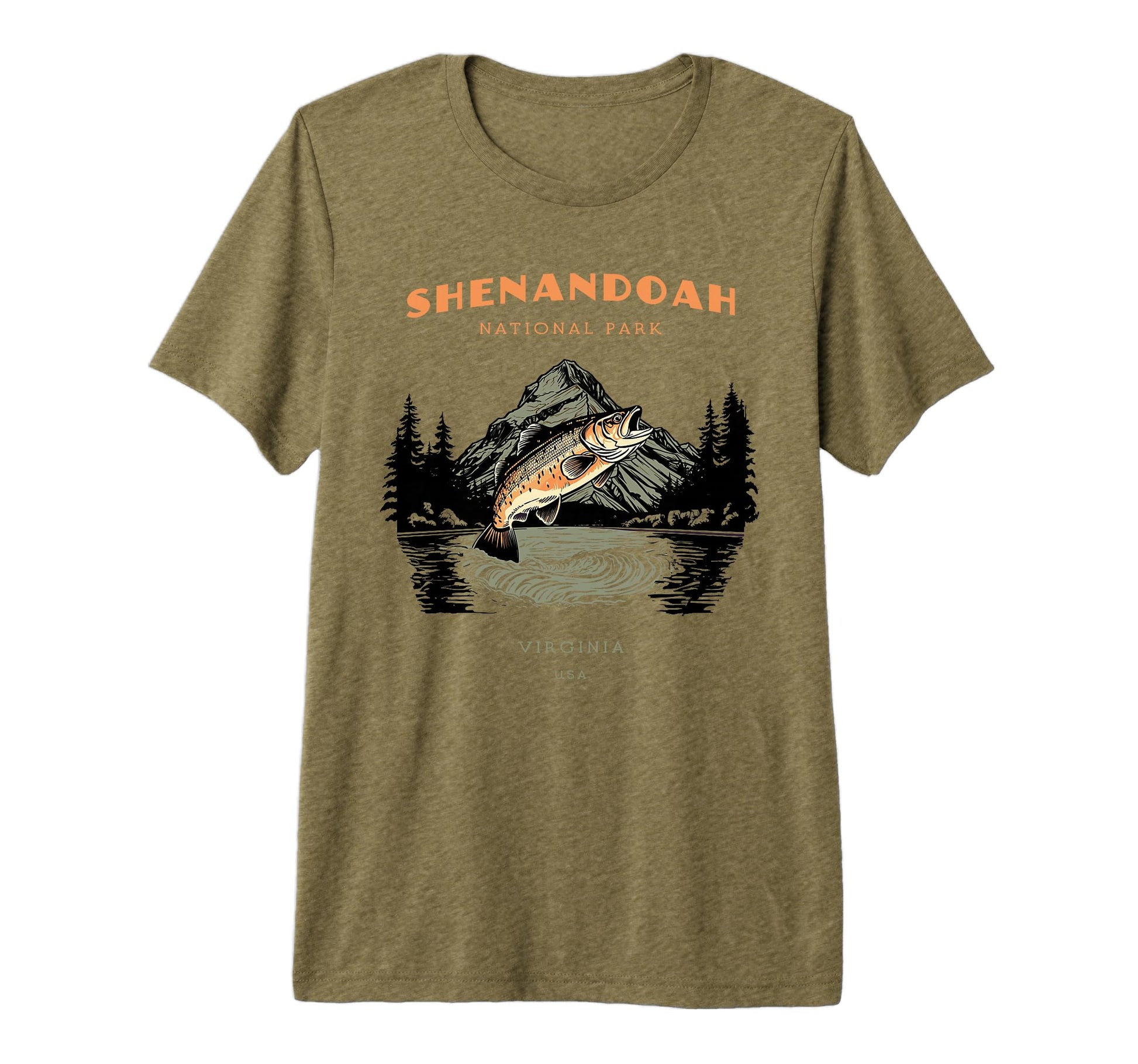 Shenandoah National Park Virginia T-Shirt - Streetwear Style for Adults - T-Shirt, Sweatshirt, Hoodie