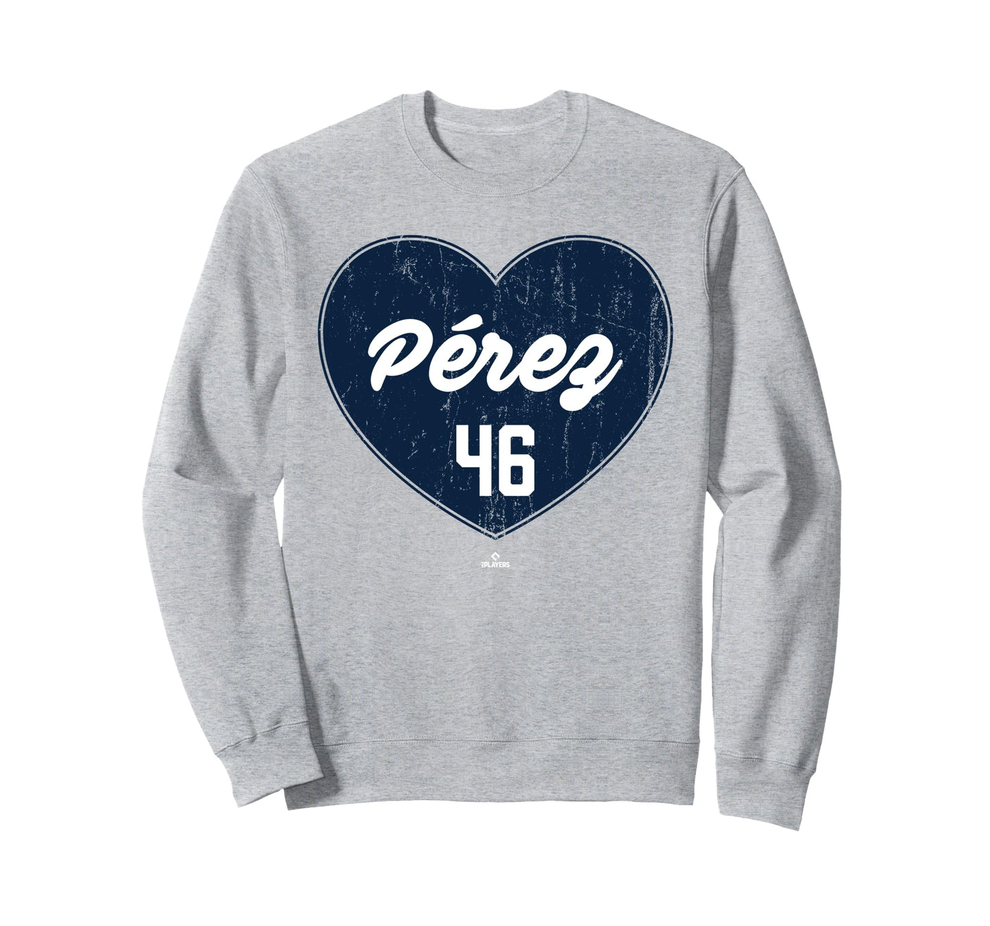 Distressed Heart Wenceel P Rez Sweatshirt - Minimalist Print for Adults - T-Shirt, Sweatshirt, Hoodie