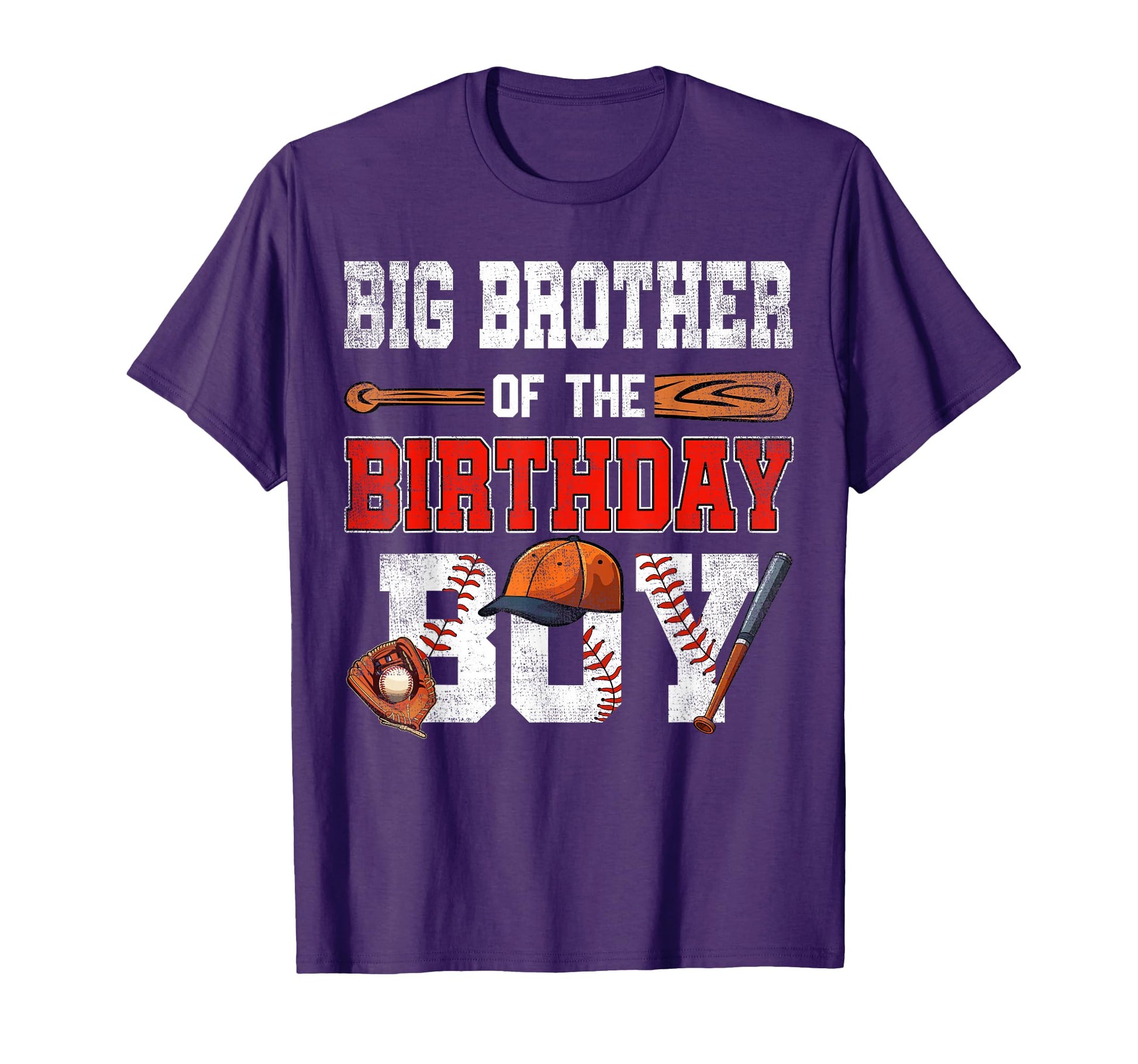 Big Brother Birthday Baseball Bday T-Shirt - Aesthetic Graphic for Adults - T-Shirt, Sweatshirt, Hoodie