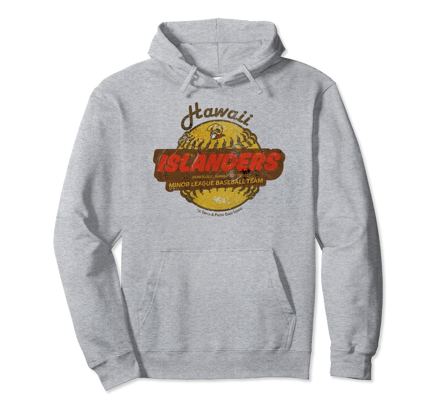 Defunct Hawaii Islanders Baseball Team Hoodie - Custom Art Print Men Women - T-Shirt, Sweatshirt, Hoodie