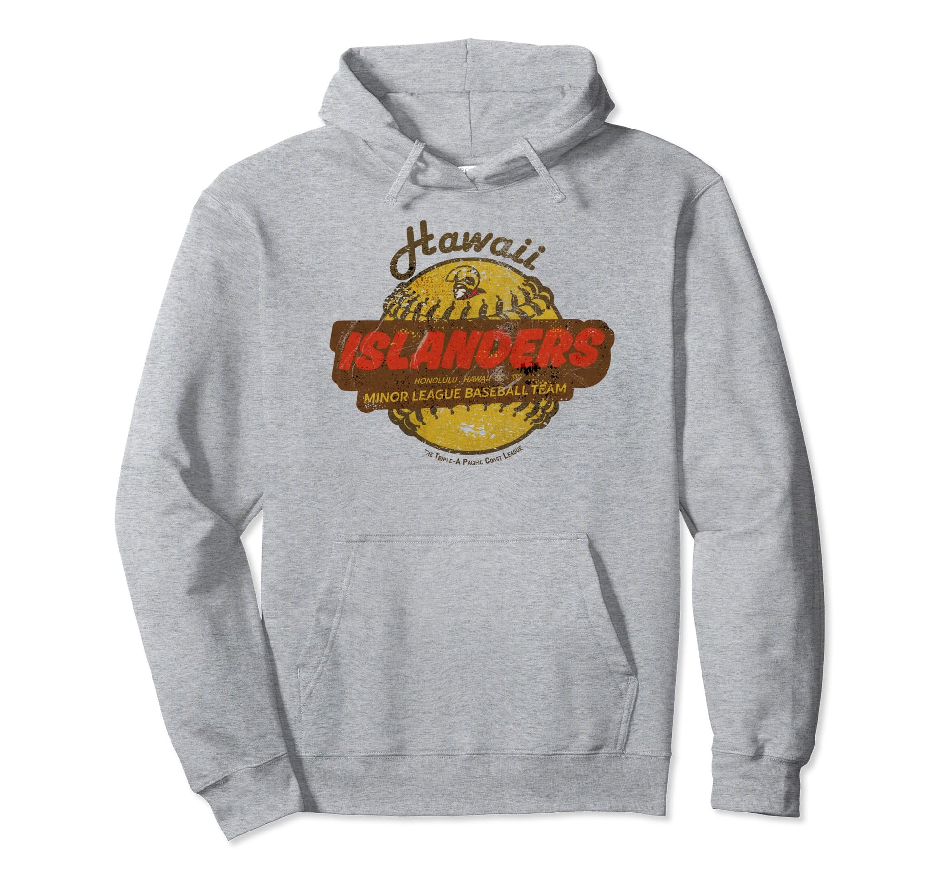 Defunct Hawaii Islanders Baseball Team Hoodie - Custom Art Print Men Women - T-Shirt, Sweatshirt, Hoodie