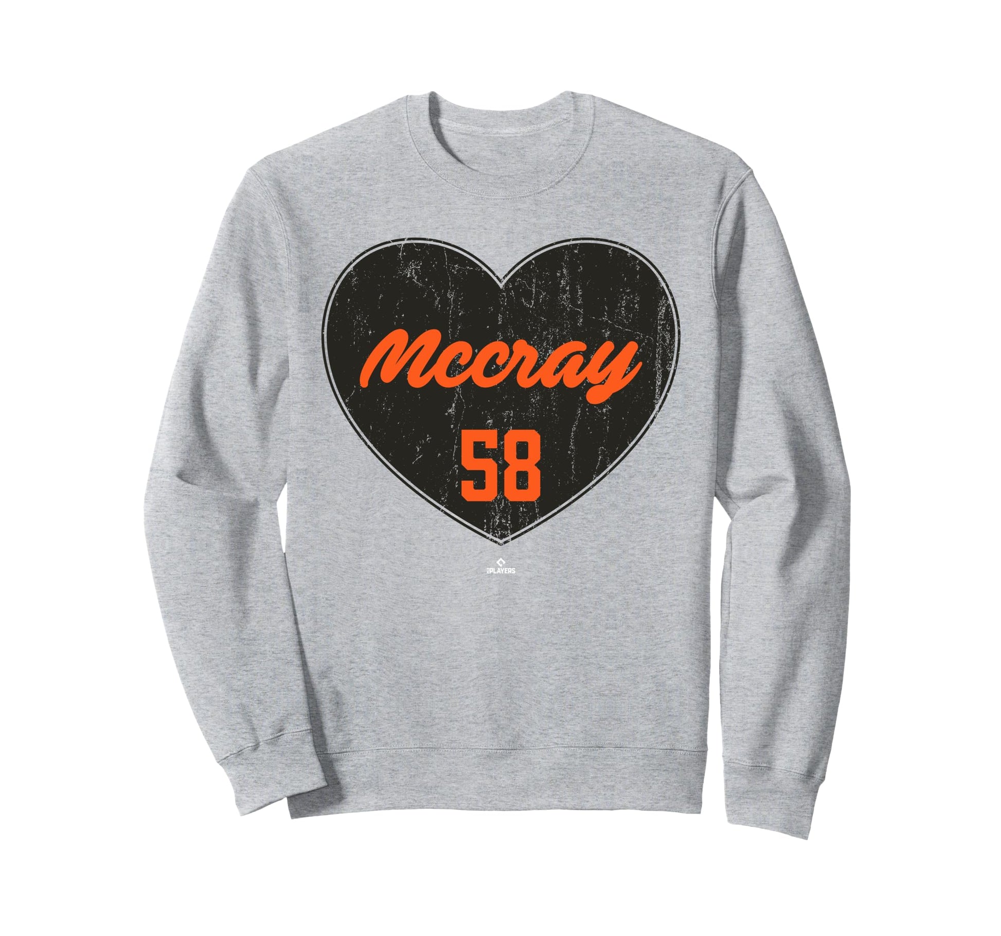 Distressed Heart Grant Mccray San Sweatshirt - Casual Everyday Wear Unisex - T-Shirt, Sweatshirt, Hoodie
