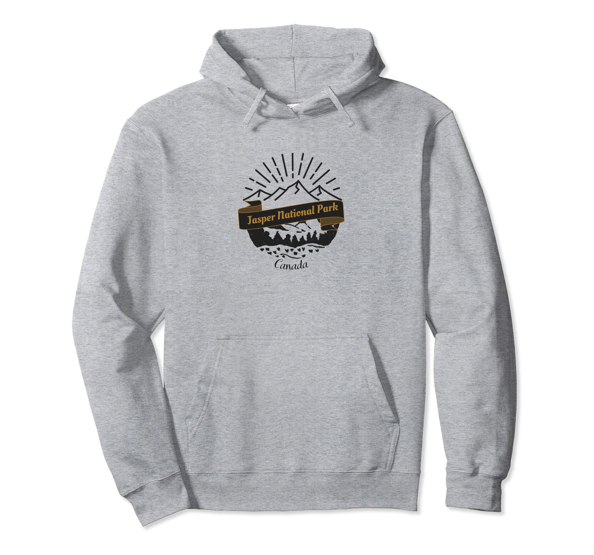 Jasper National Park Vacation Souvenir Hoodie - Graphic Print Unisex - T-Shirt, Sweatshirt, Hoodie