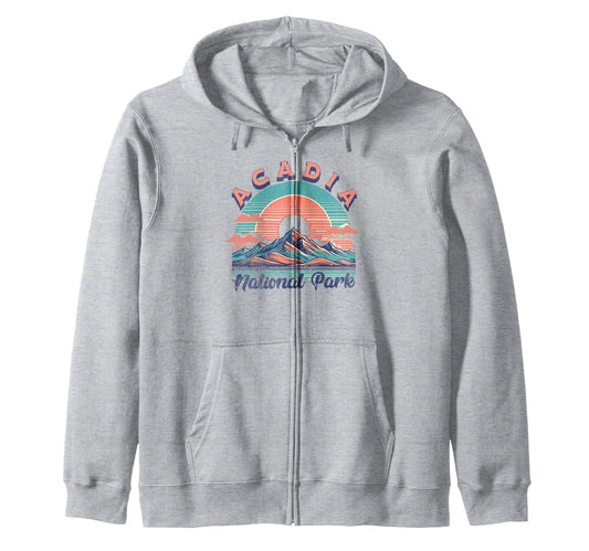 Acadia National Park Maine Usa Outdoor Sweatshirt - Trendy Graphic Unisex - T-Shirt, Sweatshirt, Hoodie