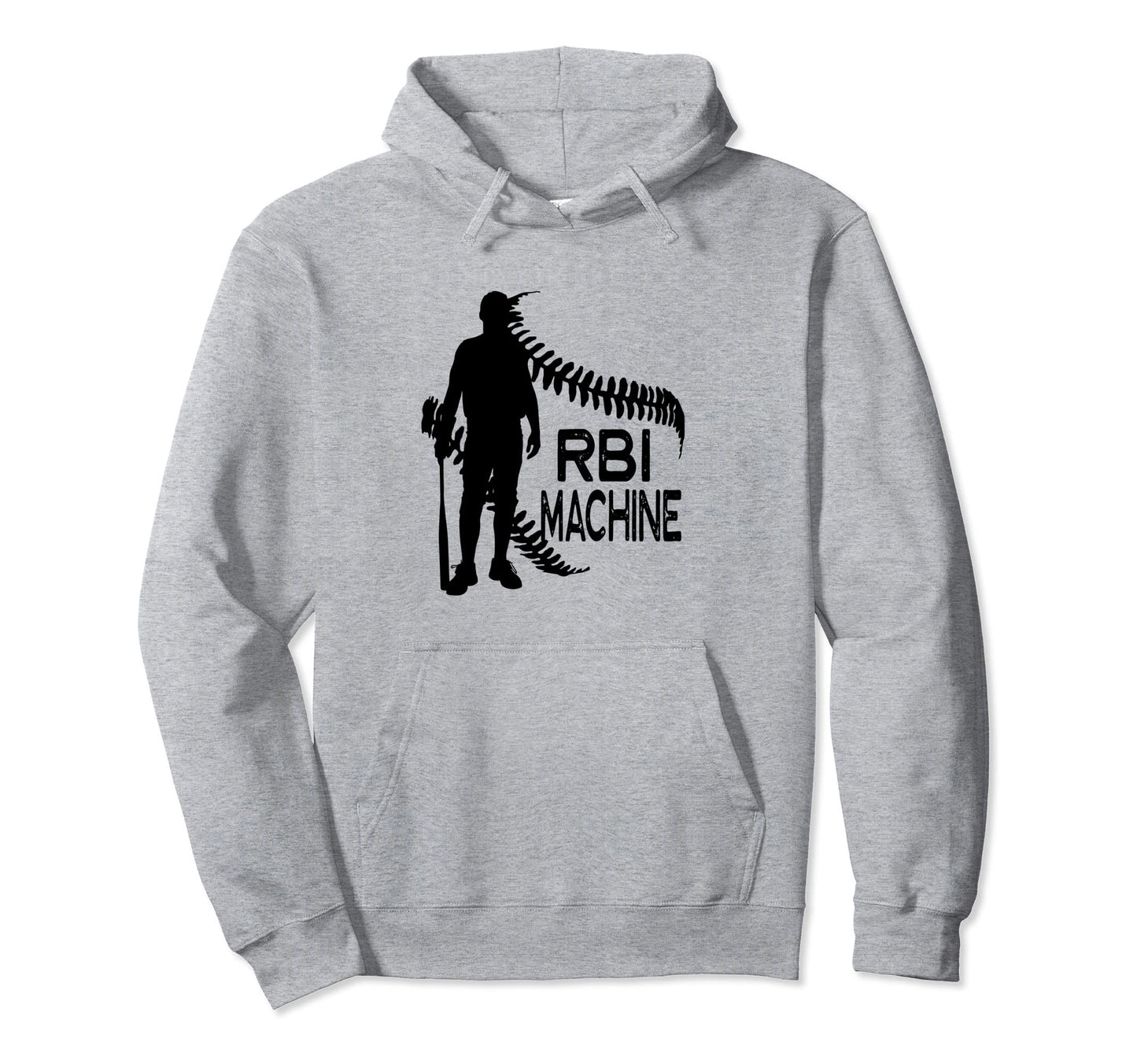 Rbi Machine Homerun Funny Player Hoodie - Fun Novelty Design for Adults - T-Shirt, Sweatshirt, Hoodie