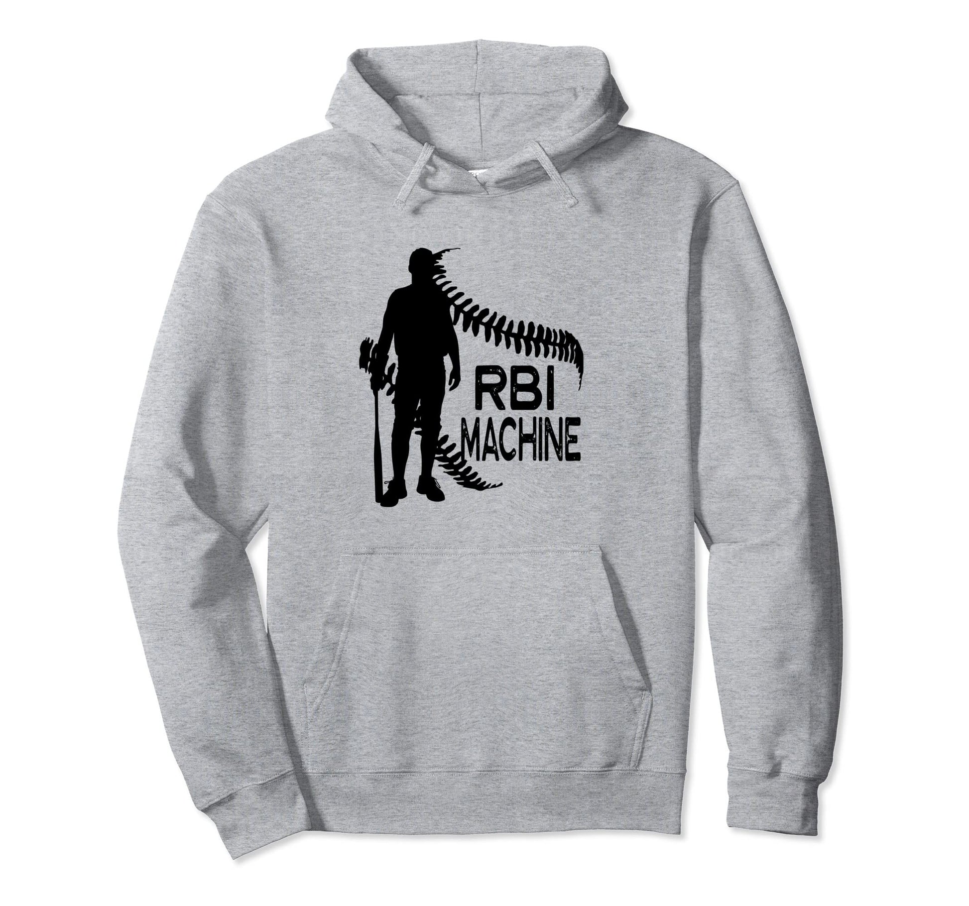 Rbi Machine Homerun Funny Player Hoodie - Fun Novelty Design for Adults - T-Shirt, Sweatshirt, Hoodie