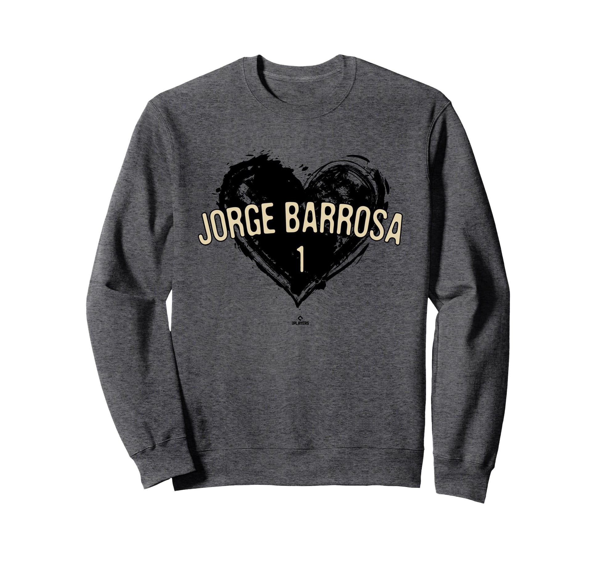 Distressed Heart Jorge Barrosa Sweatshirt - Unique Graphic for Adults - T-Shirt, Sweatshirt, Hoodie