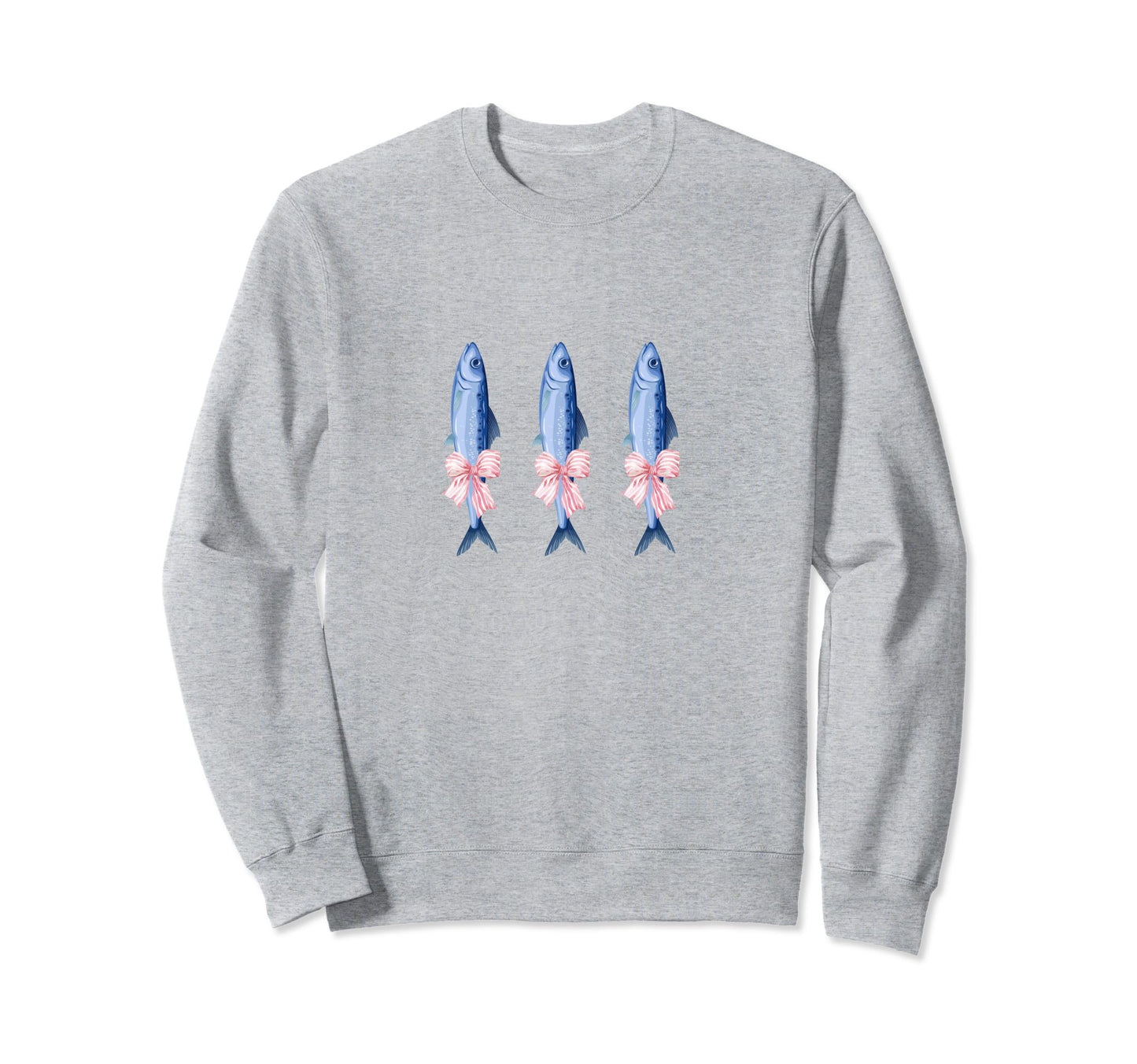 Tinned Fish Coquette Bows Tinned Sweatshirt - Novelty Apparel for Adults - T-Shirt, Sweatshirt, Hoodie